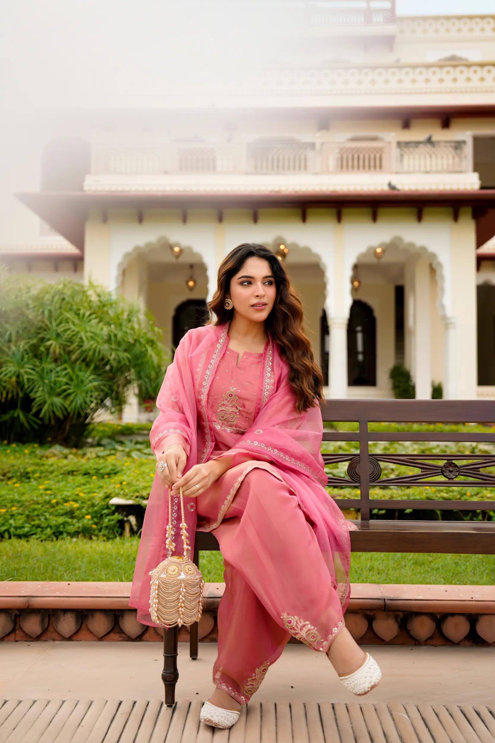 Rose Blush Kurta  Set