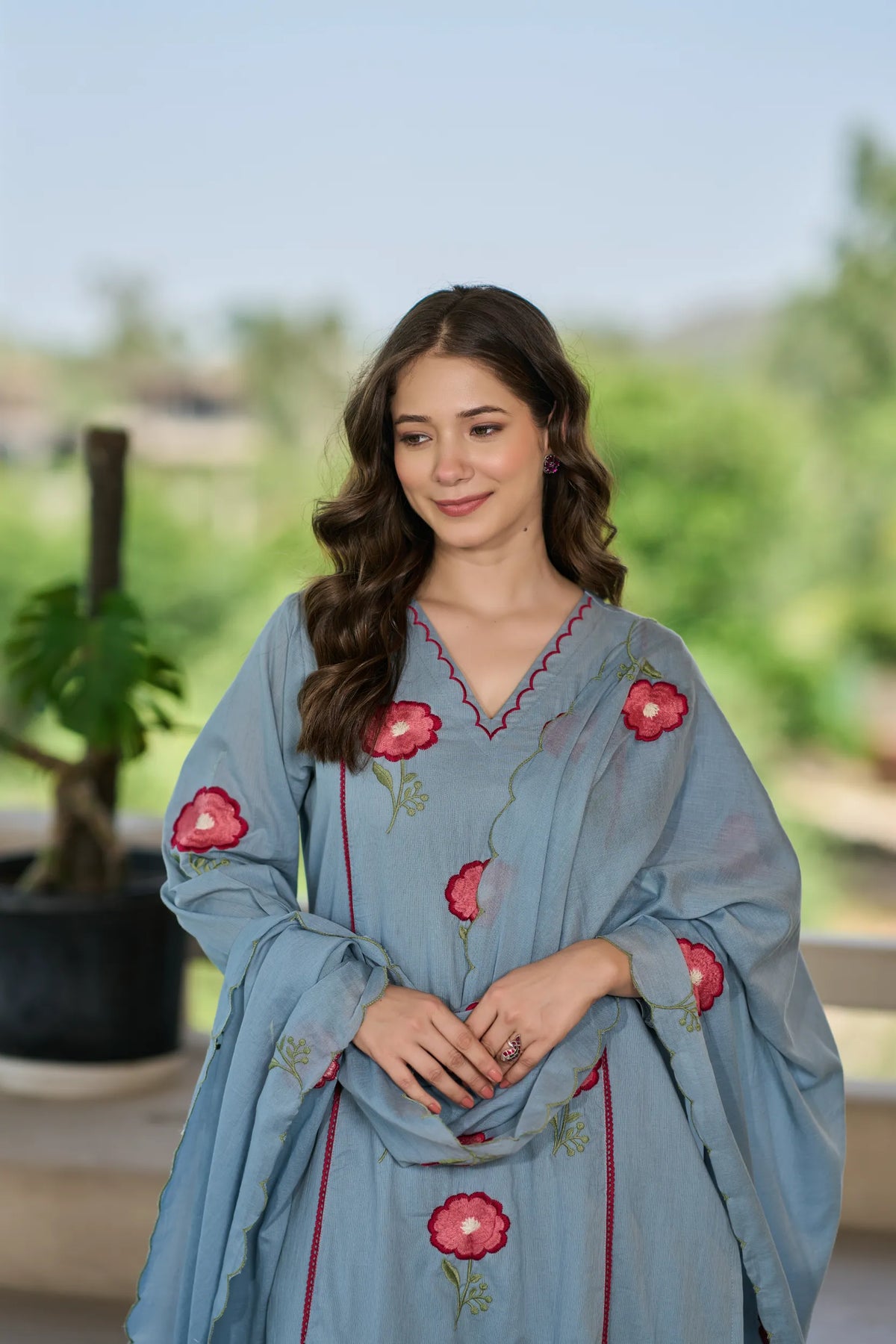 Blossom Sky Kurta Set