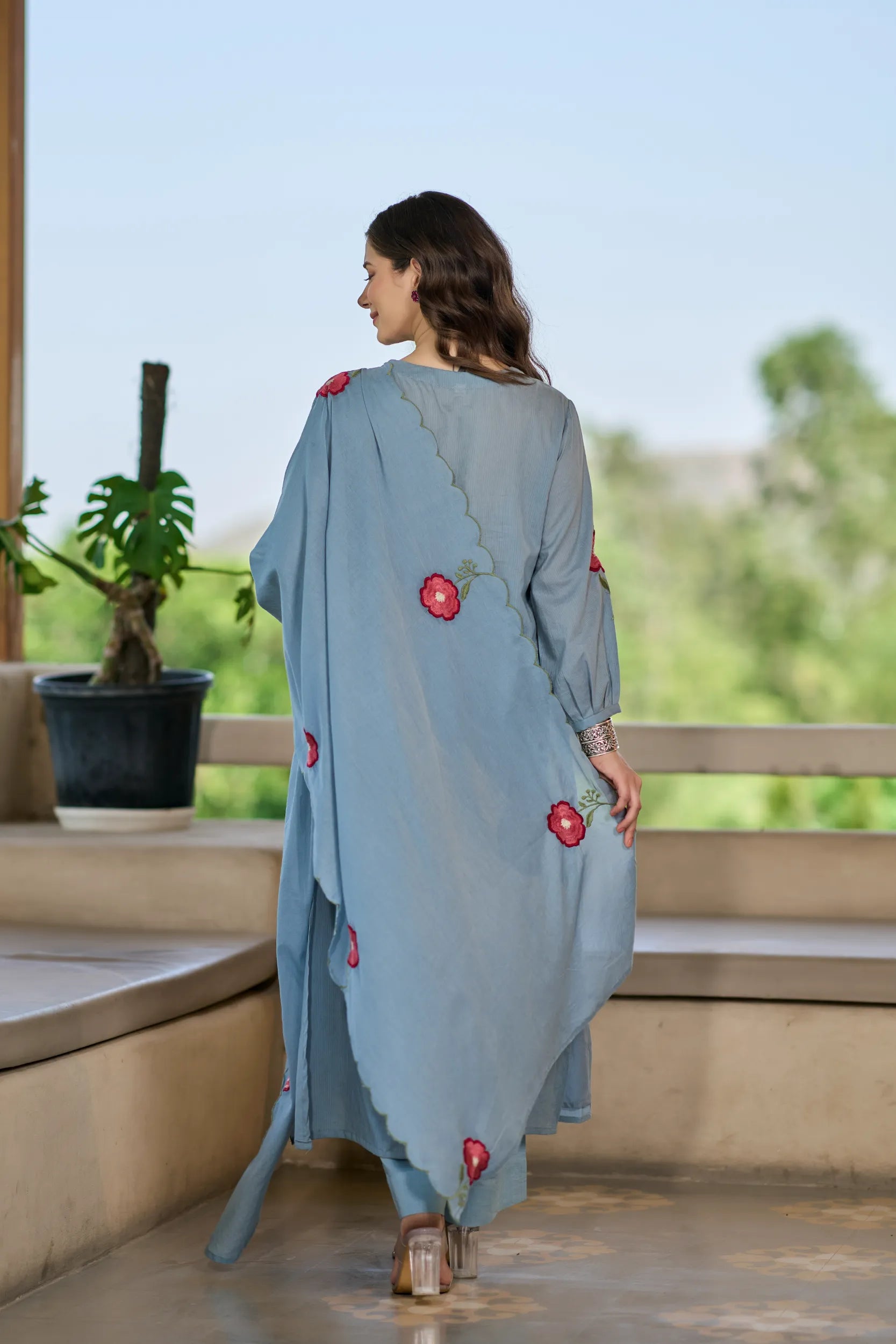 Blossom Sky Kurta Set