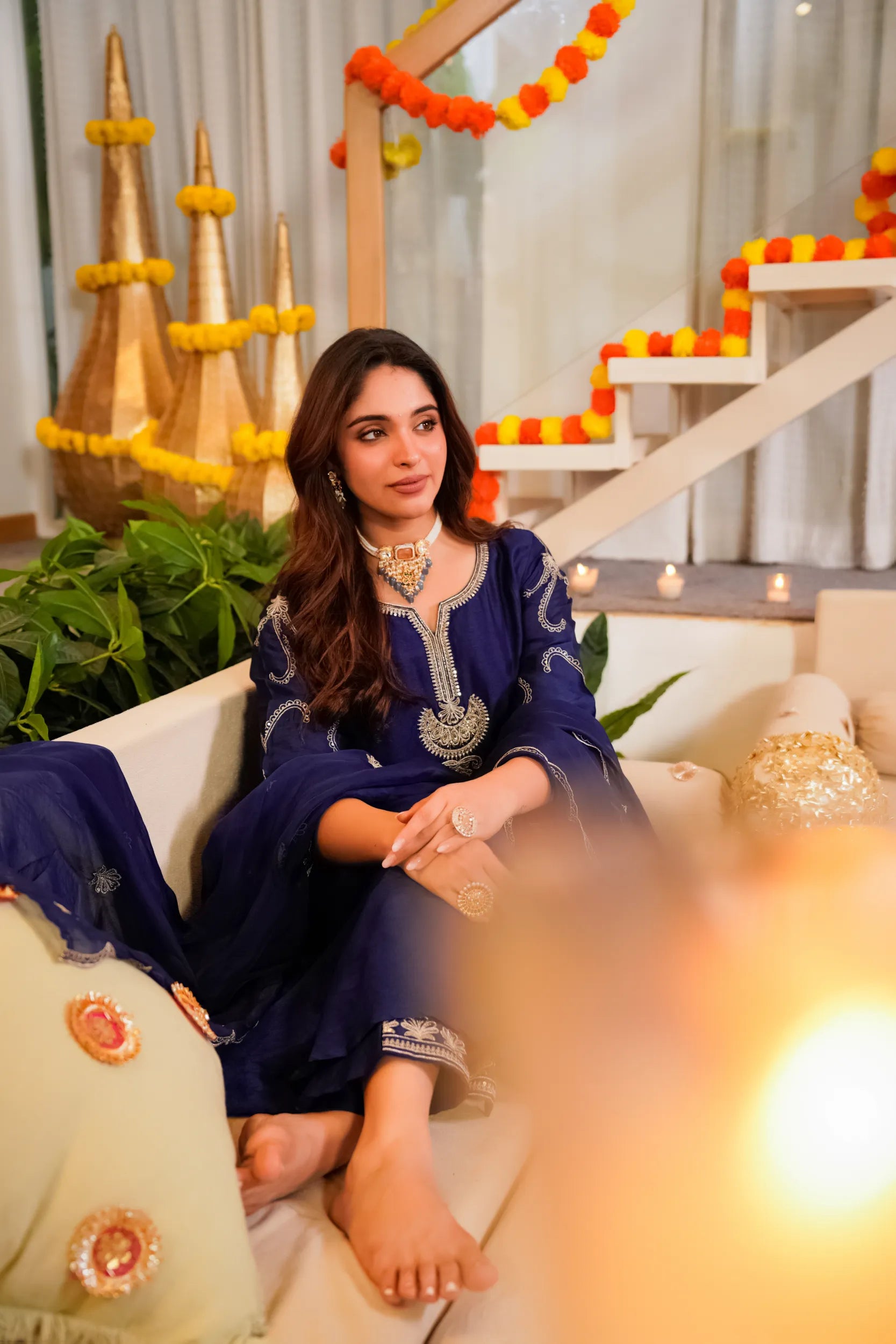 Midnight Majesty Kurta Set