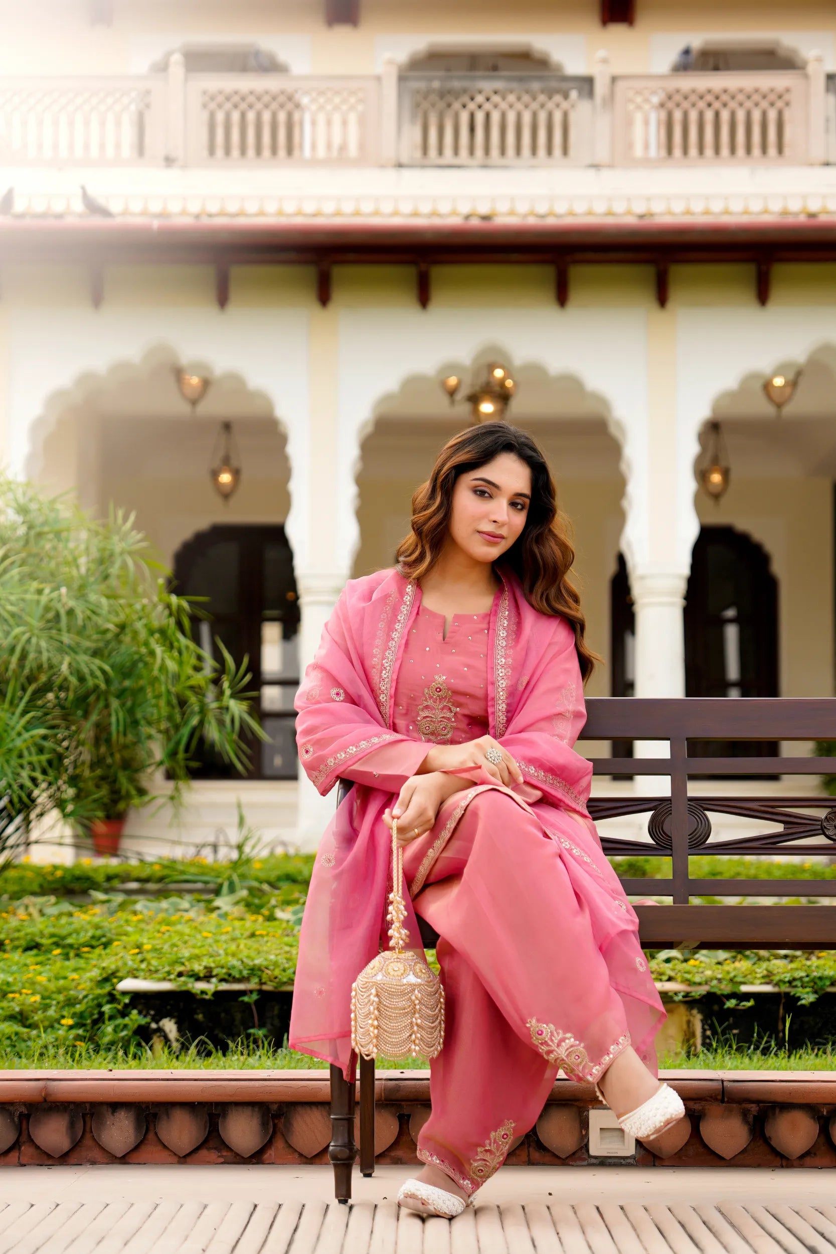 Rose Blush Kurta  Set