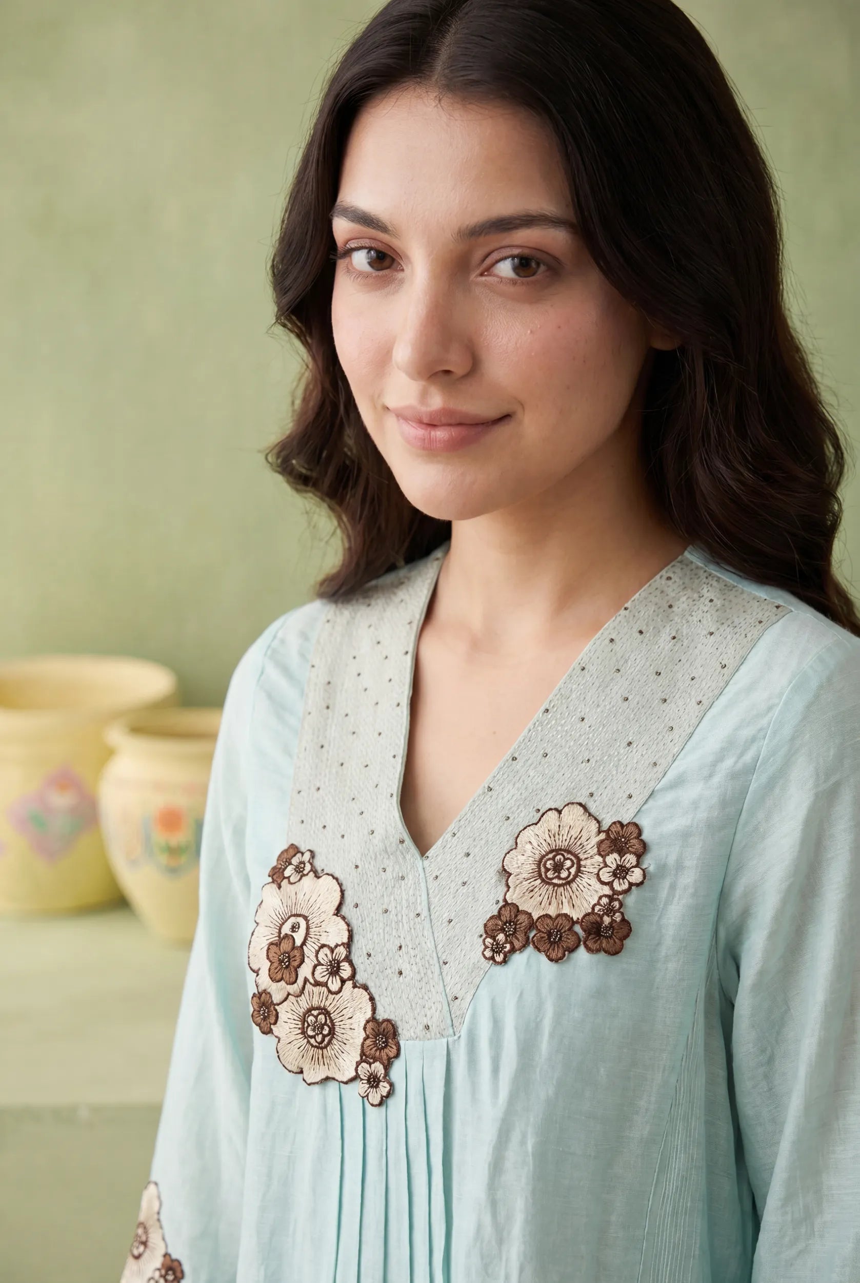 Seafoam Bloom Co-Ord Set