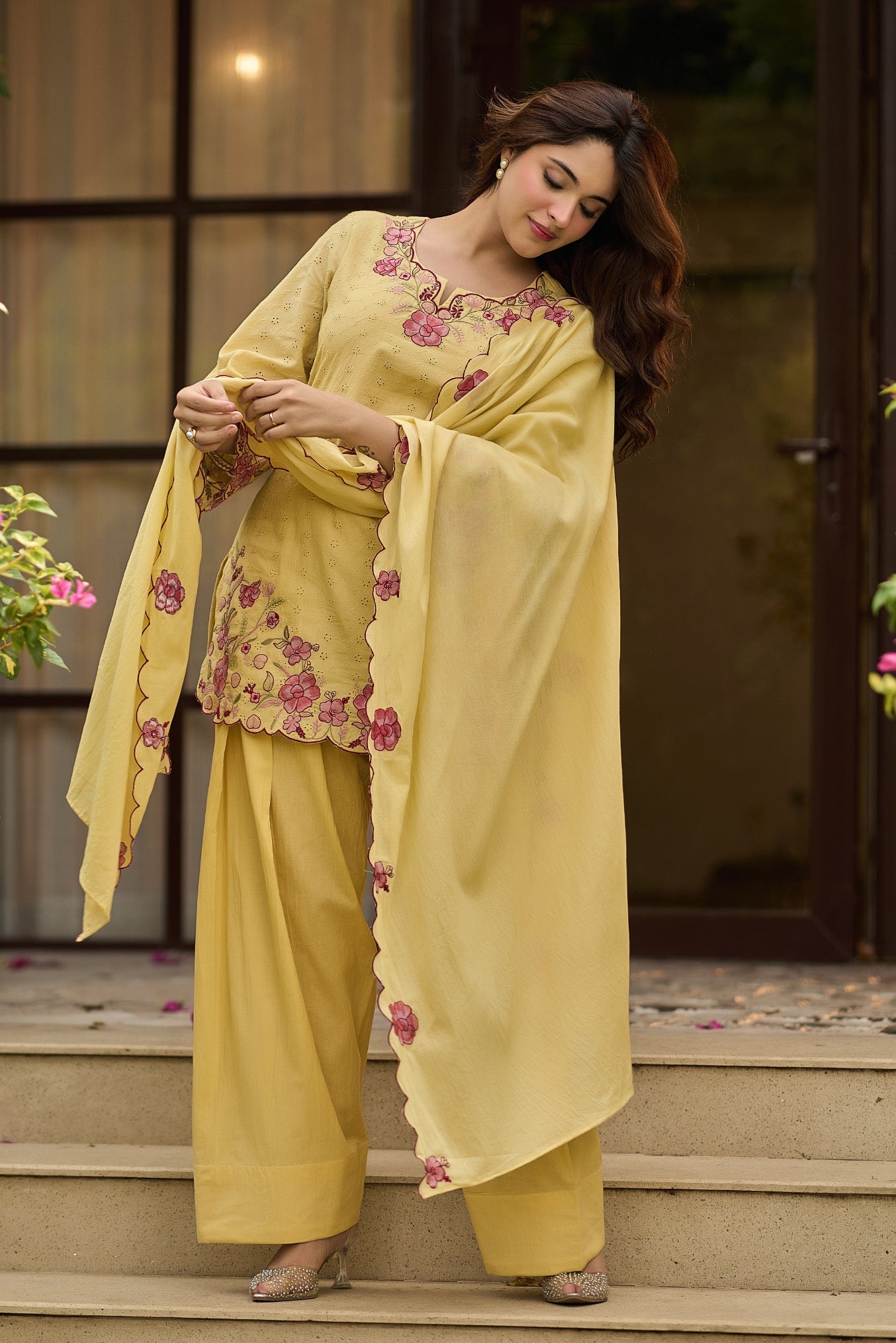 Butter Bloom Floral Suit Set