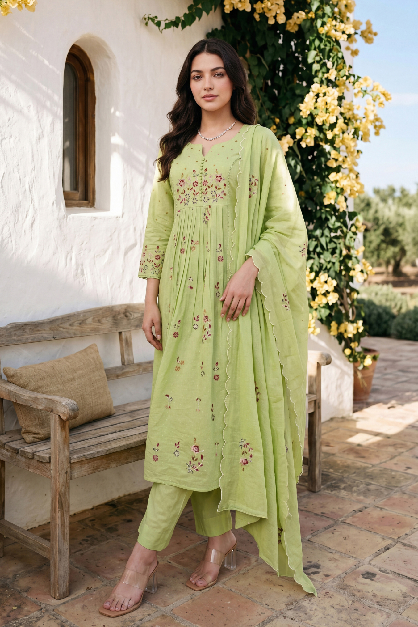 Mint Petal Grace Set