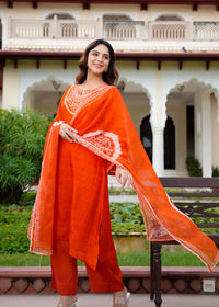 Rustic Bloom Kurta Set