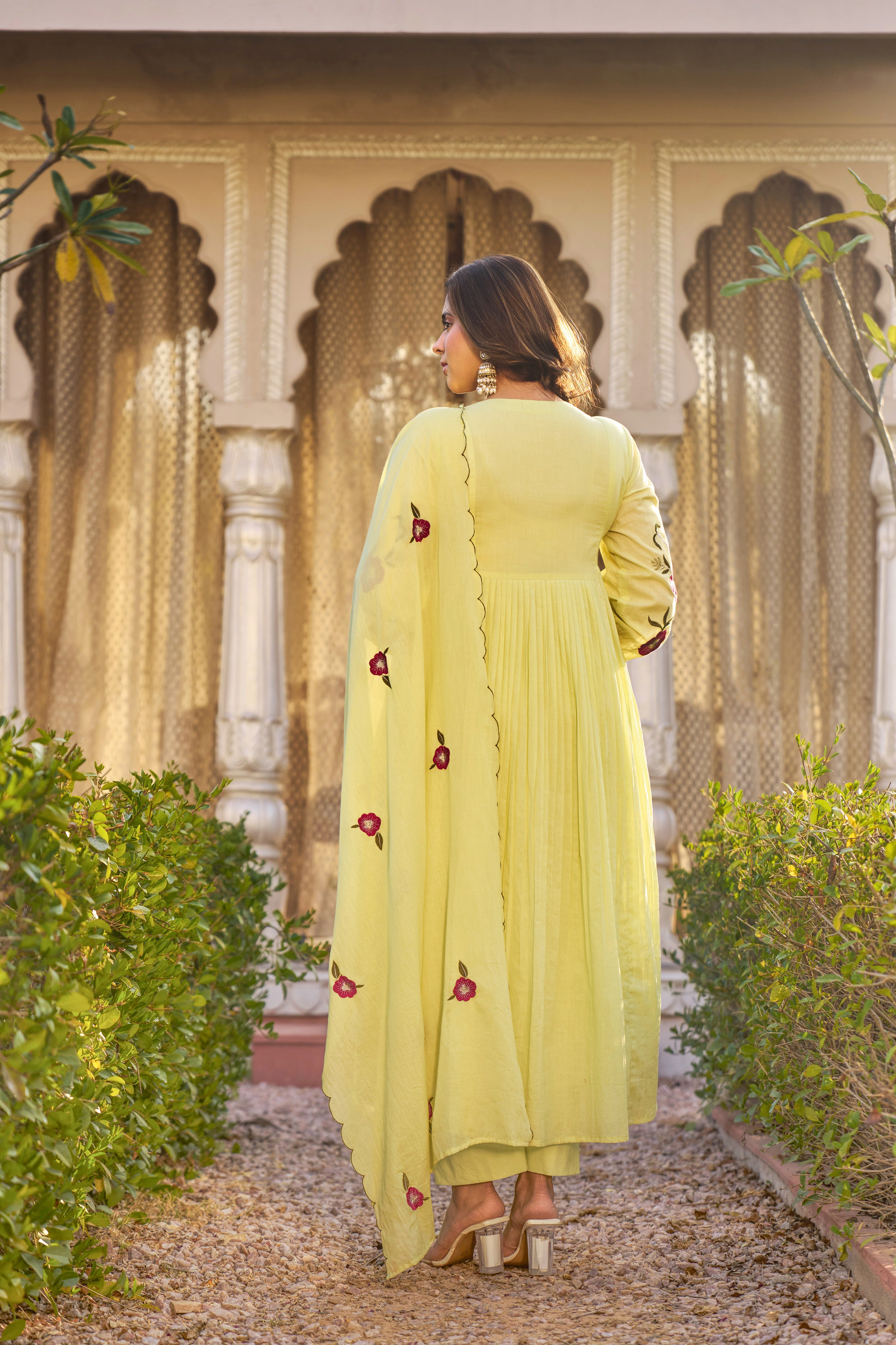 Lime Whisper Suit Set