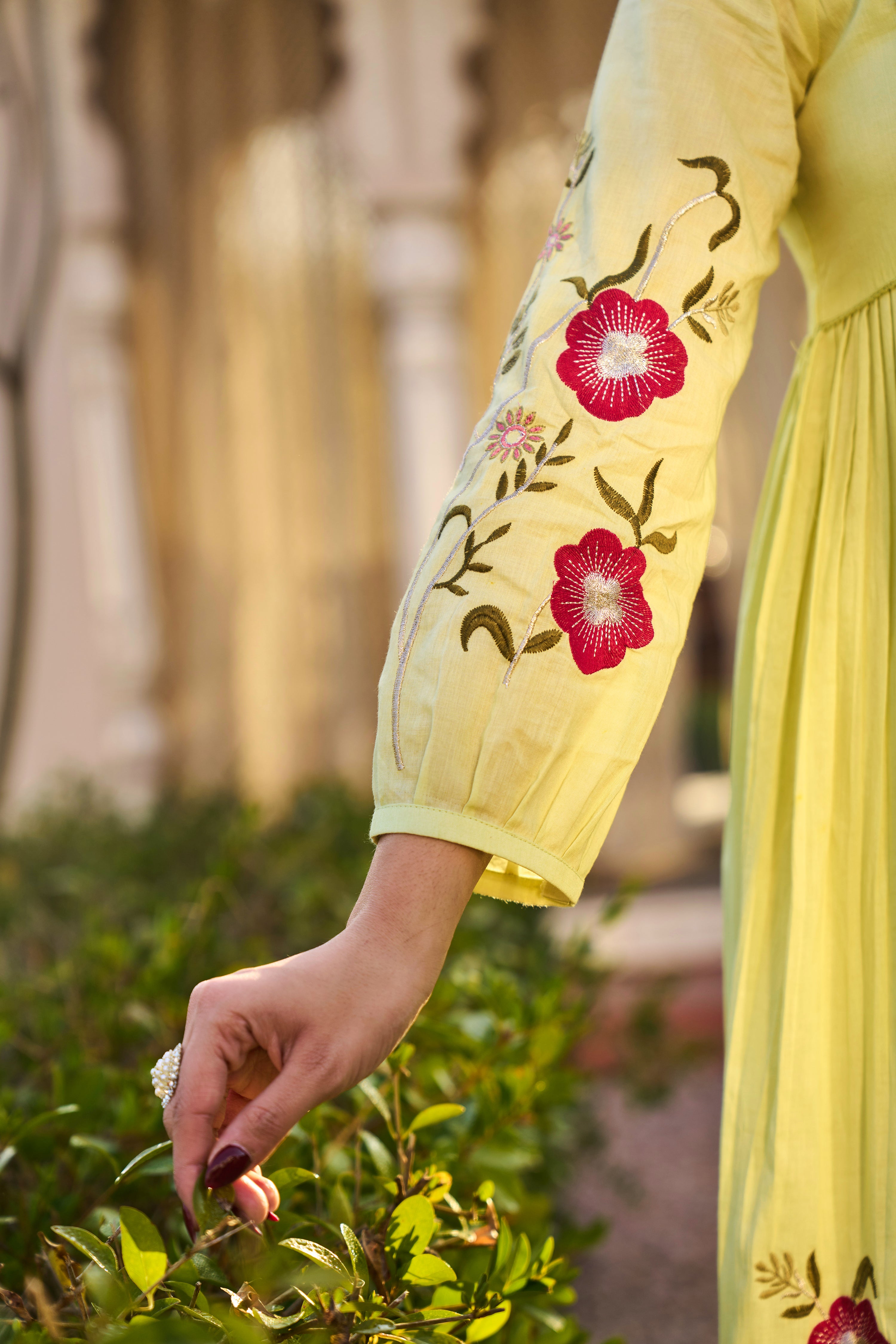 Lime Whisper Suit Set