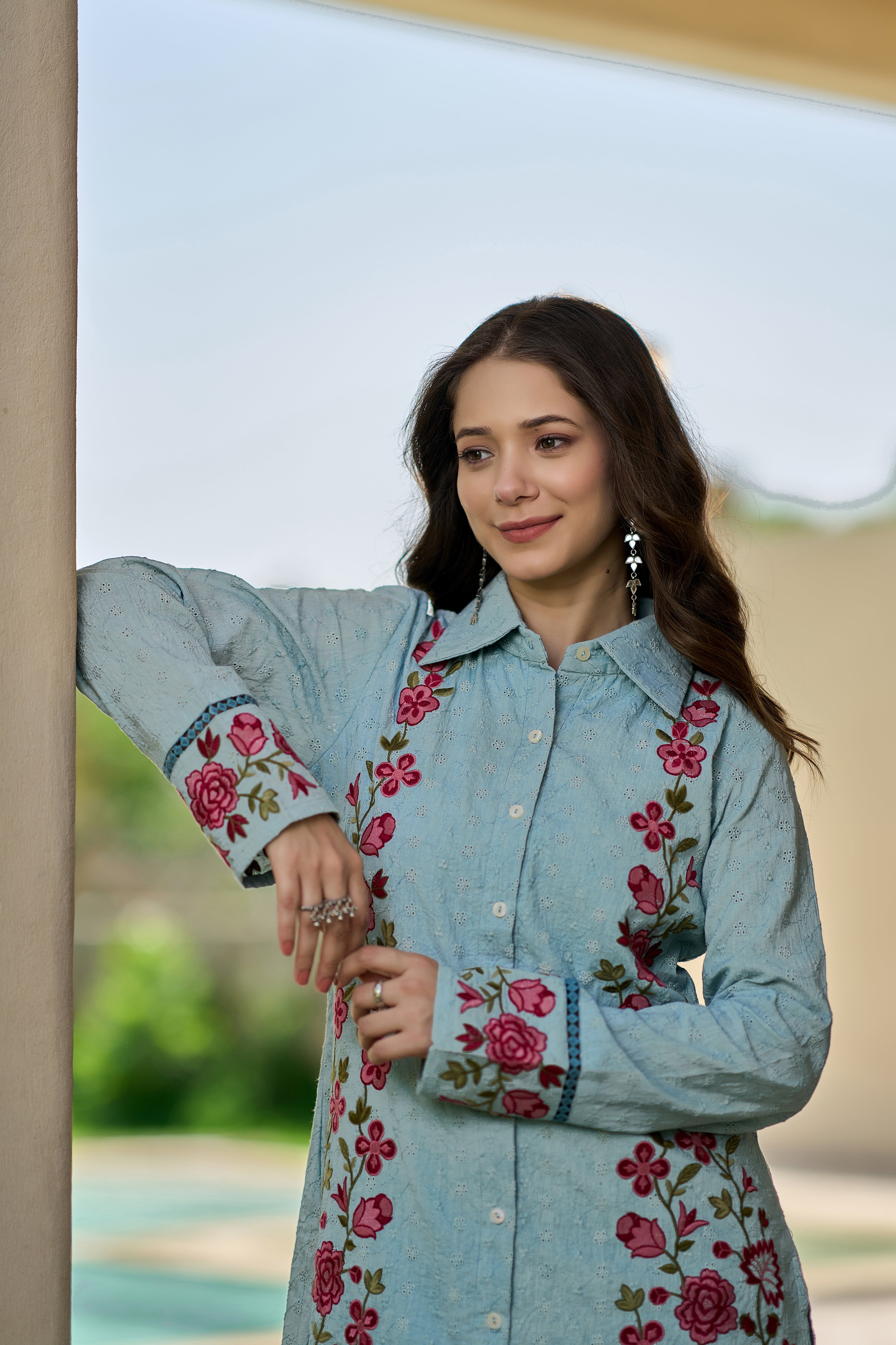 Powder Blue Co-Ord Set