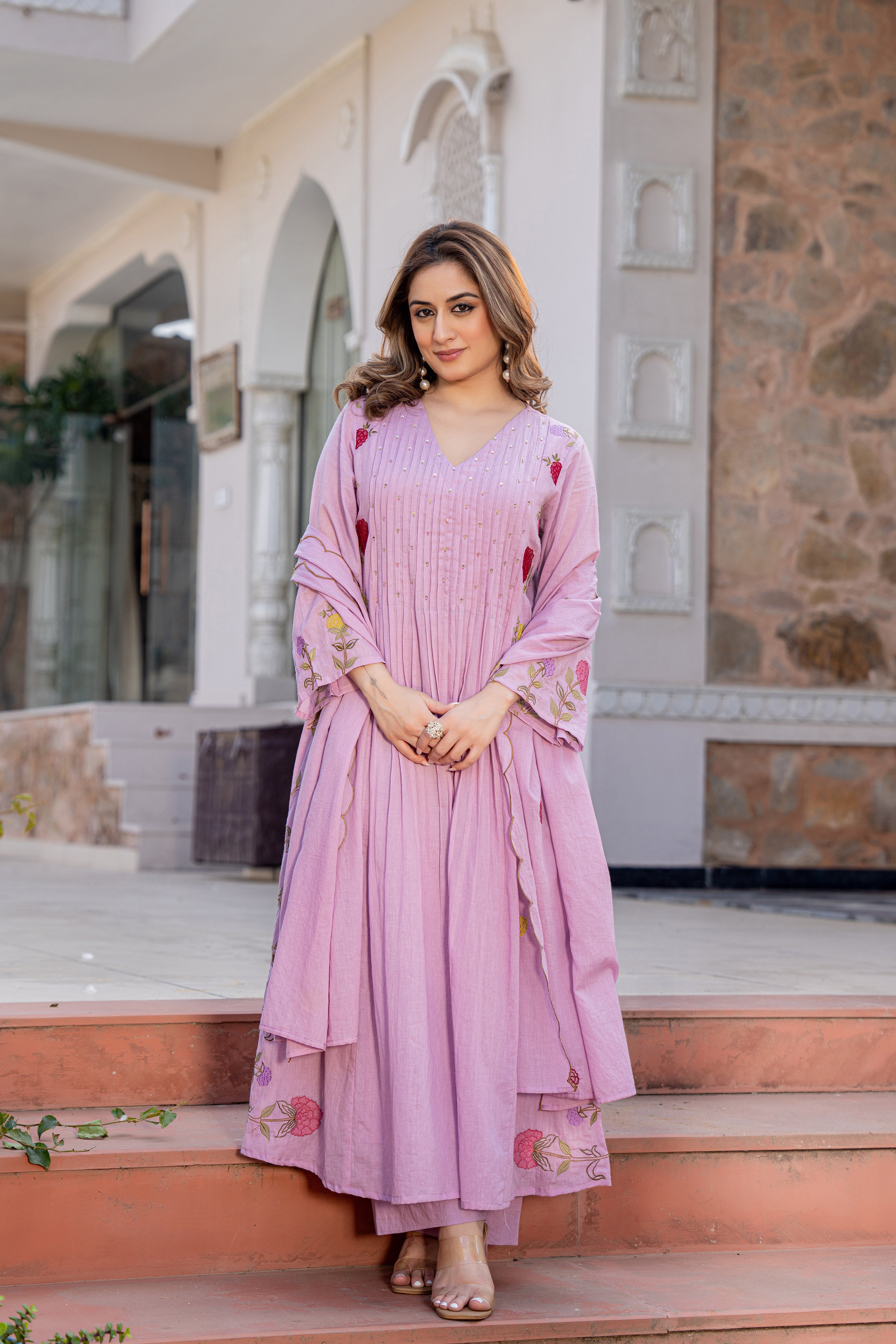 Blooming Rose Suit Set
