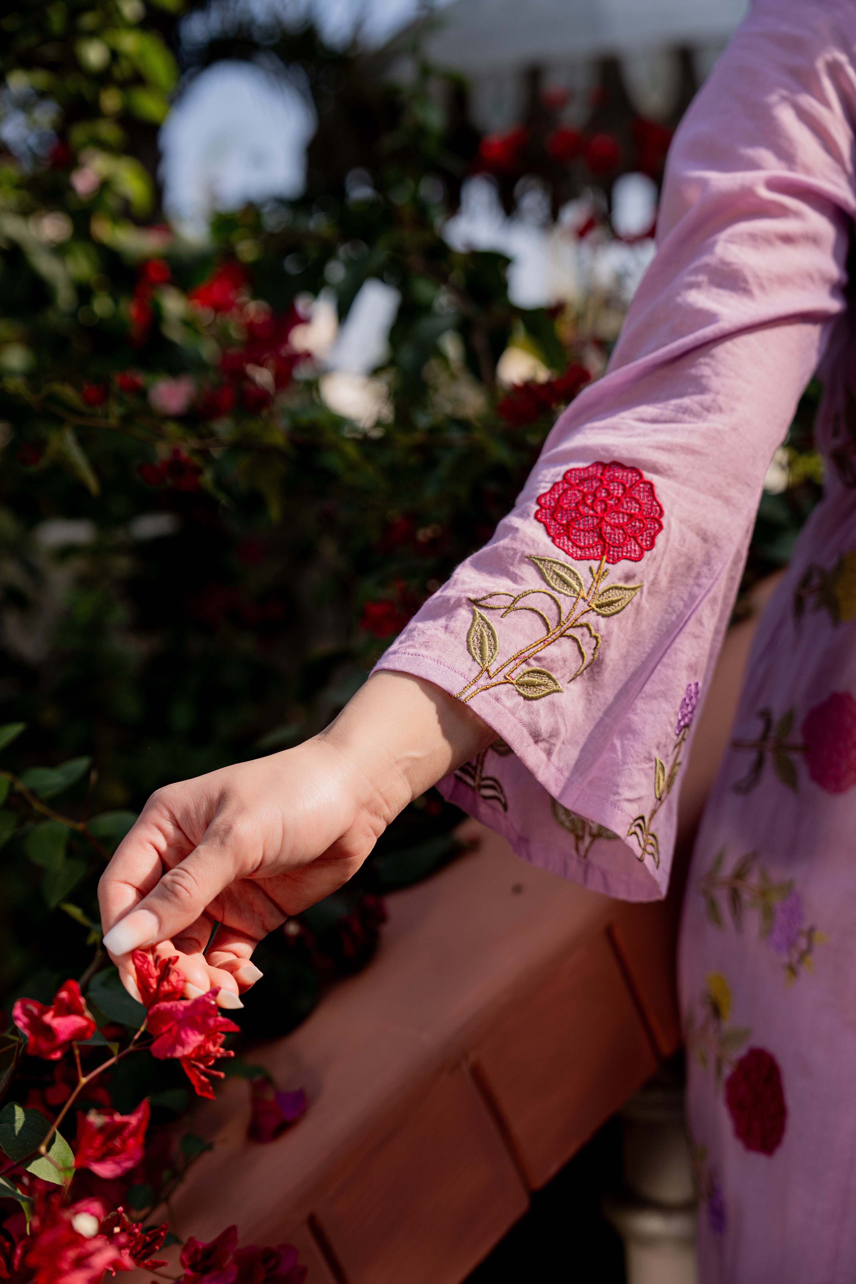 Blooming Rose Suit Set