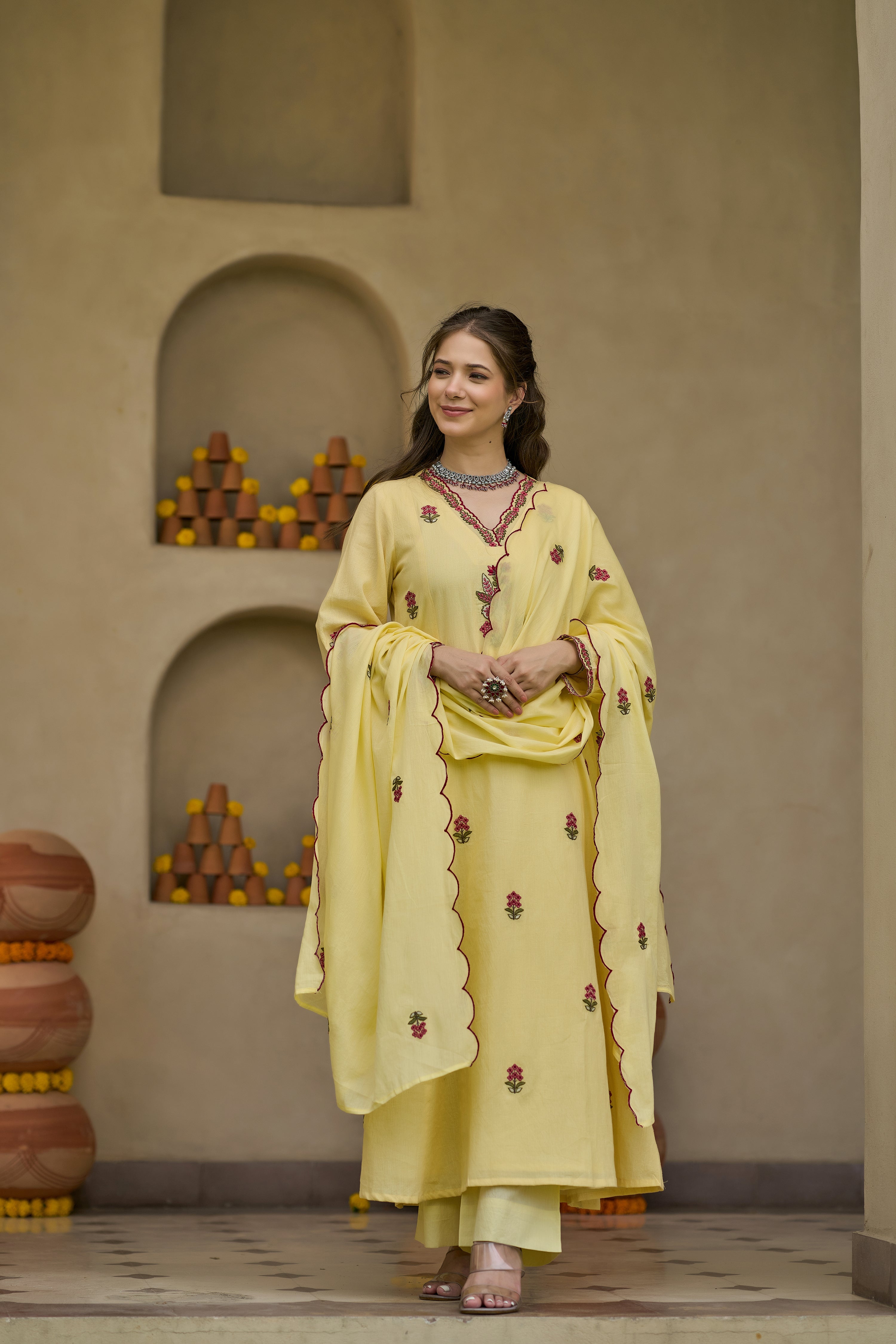 Lemon Bloom Suit Set