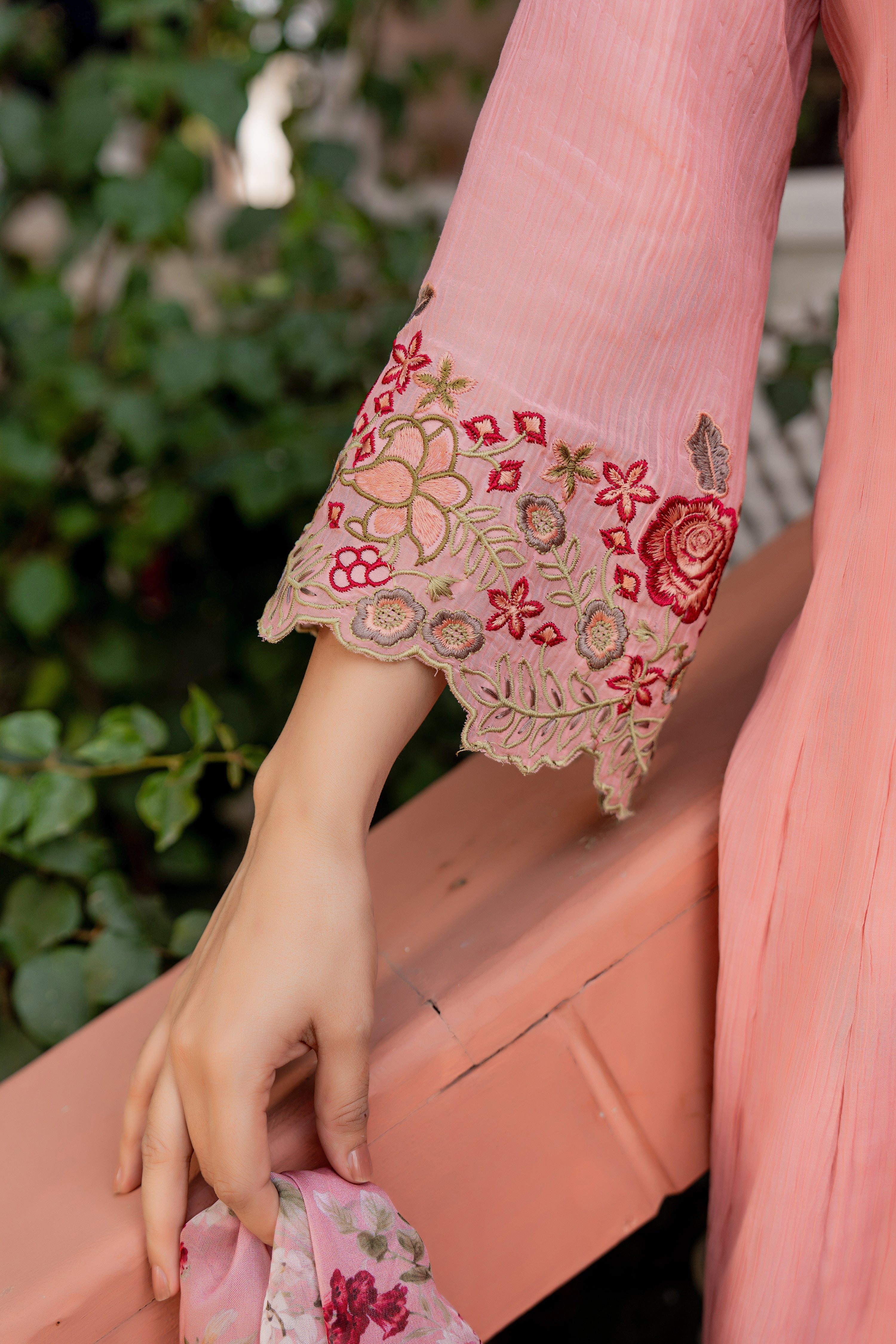 Blush Petal Pink Suit Set