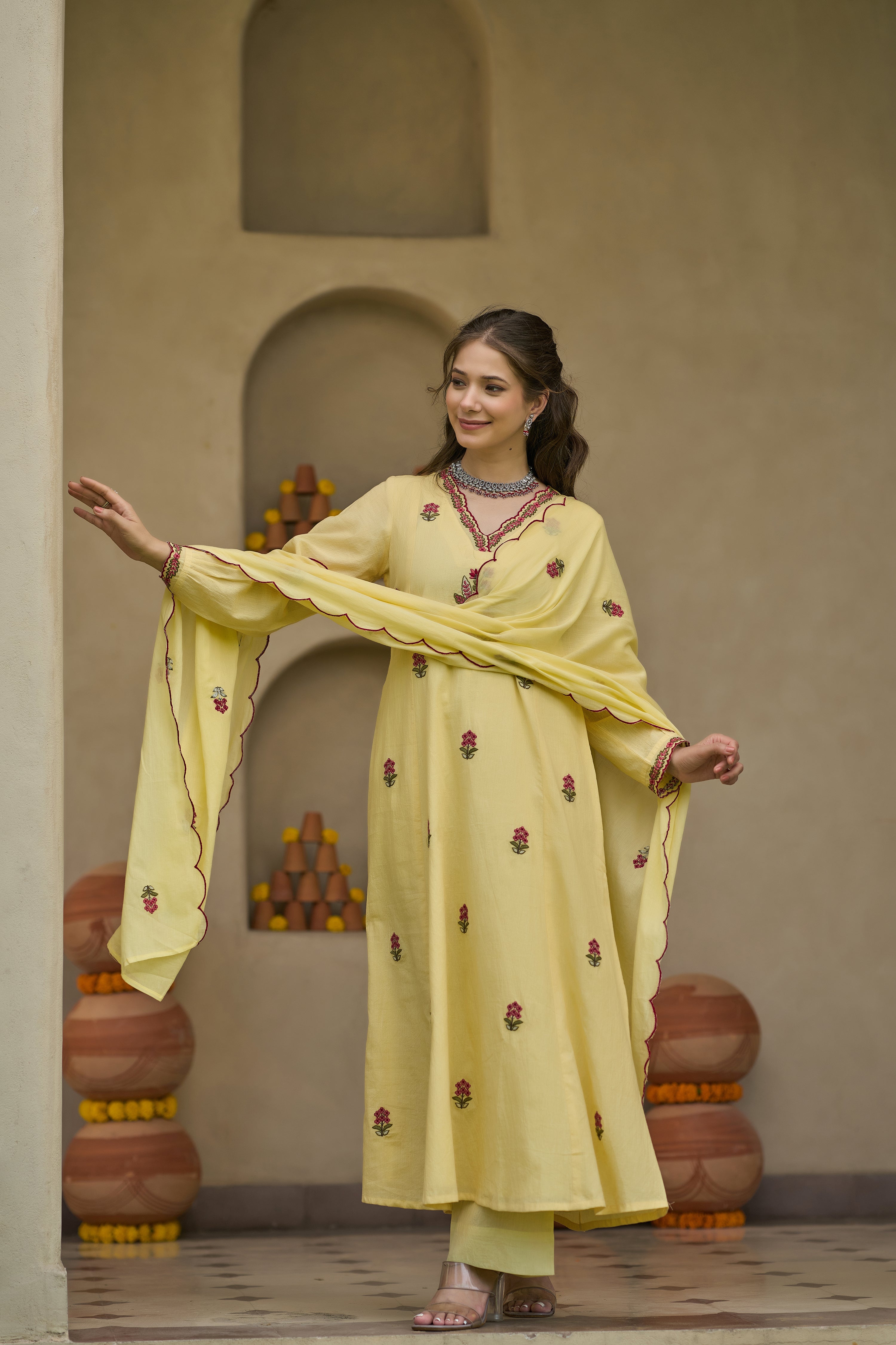 Lemon Bloom Suit Set