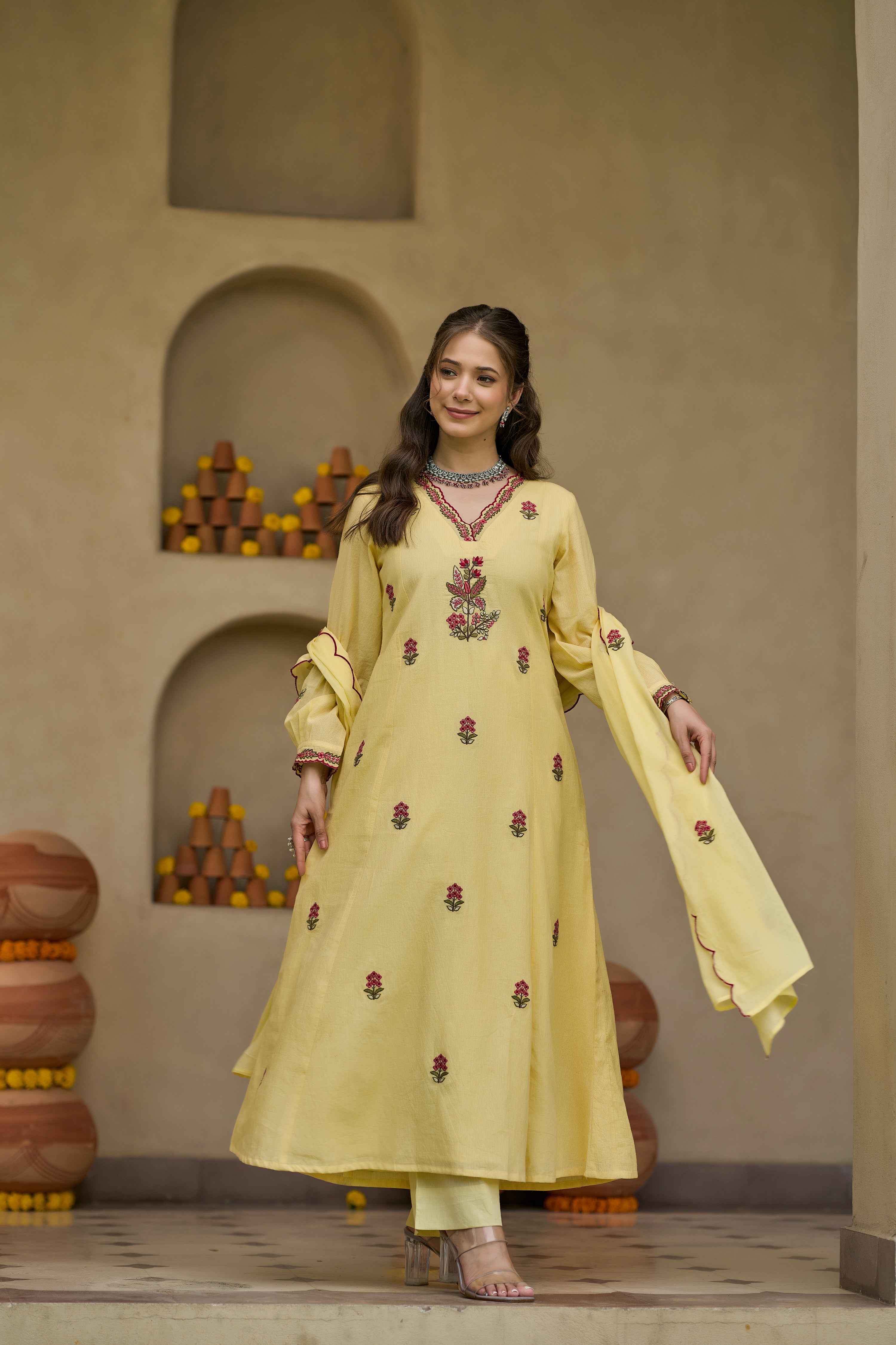 Lemon Bloom Suit Set
