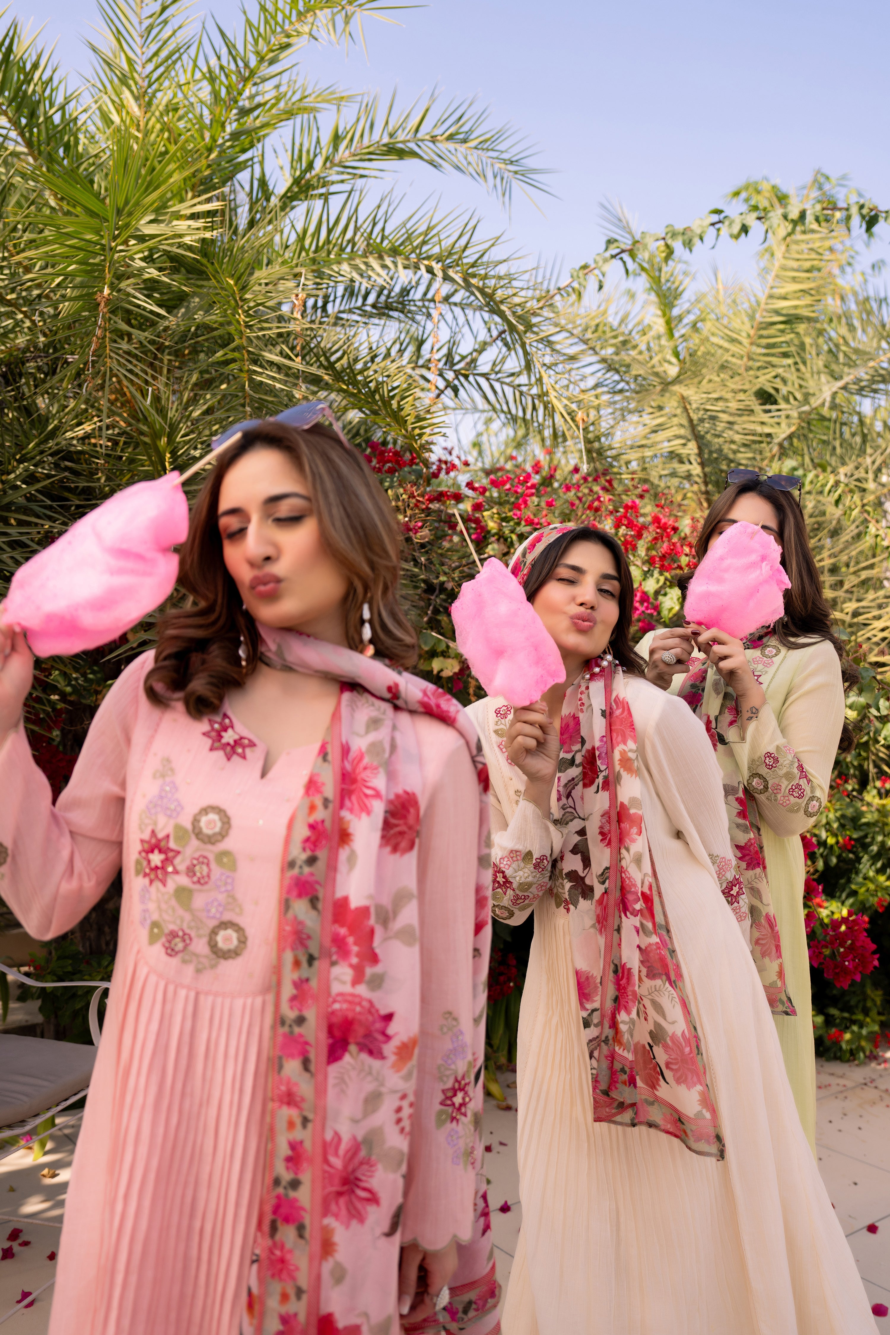 Lemon Blossom Floral Suit Set