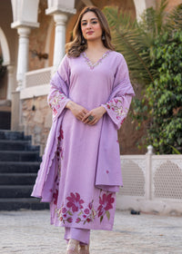 Lilac Blossom Kurta Set