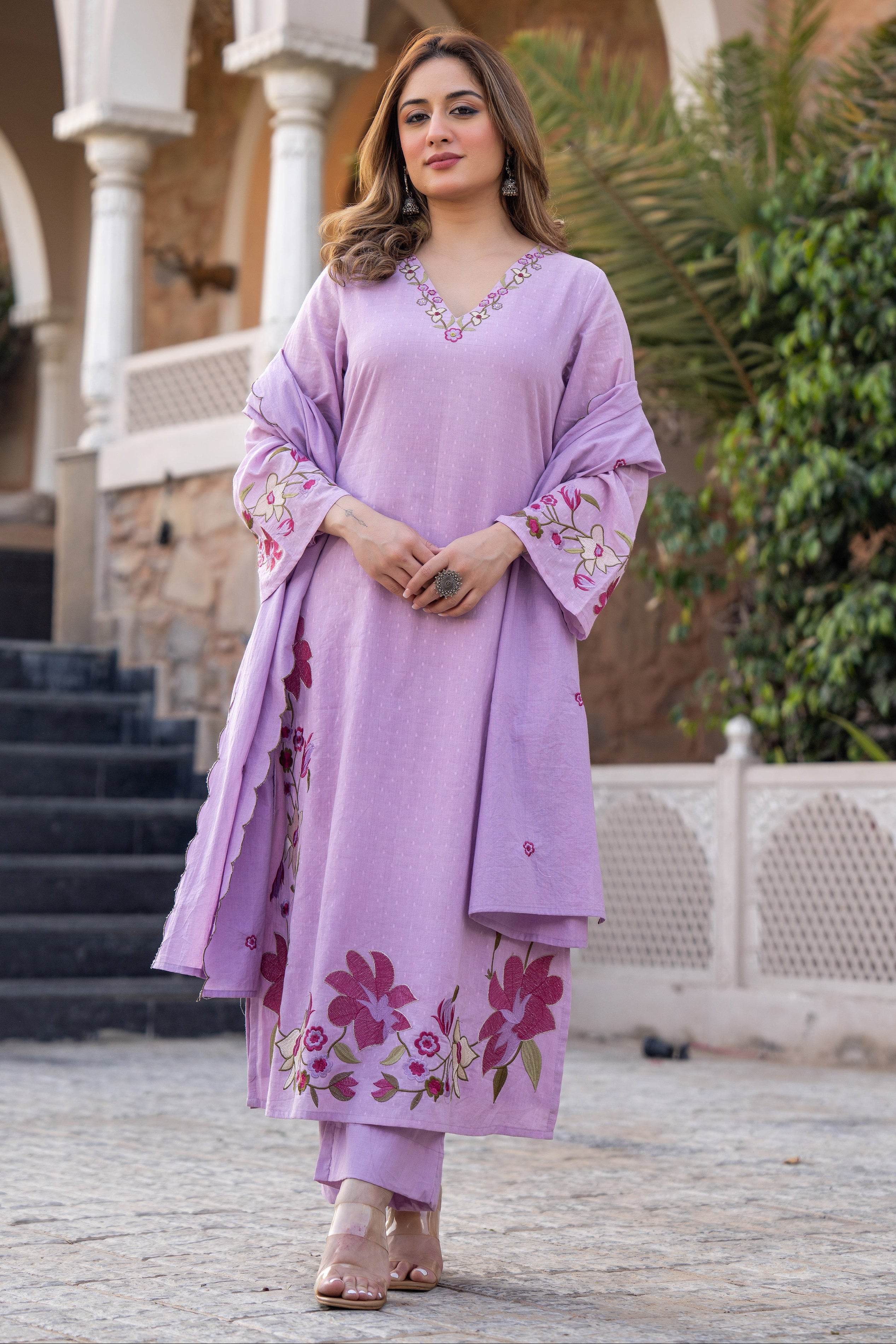Lilac Blossom Suit Set