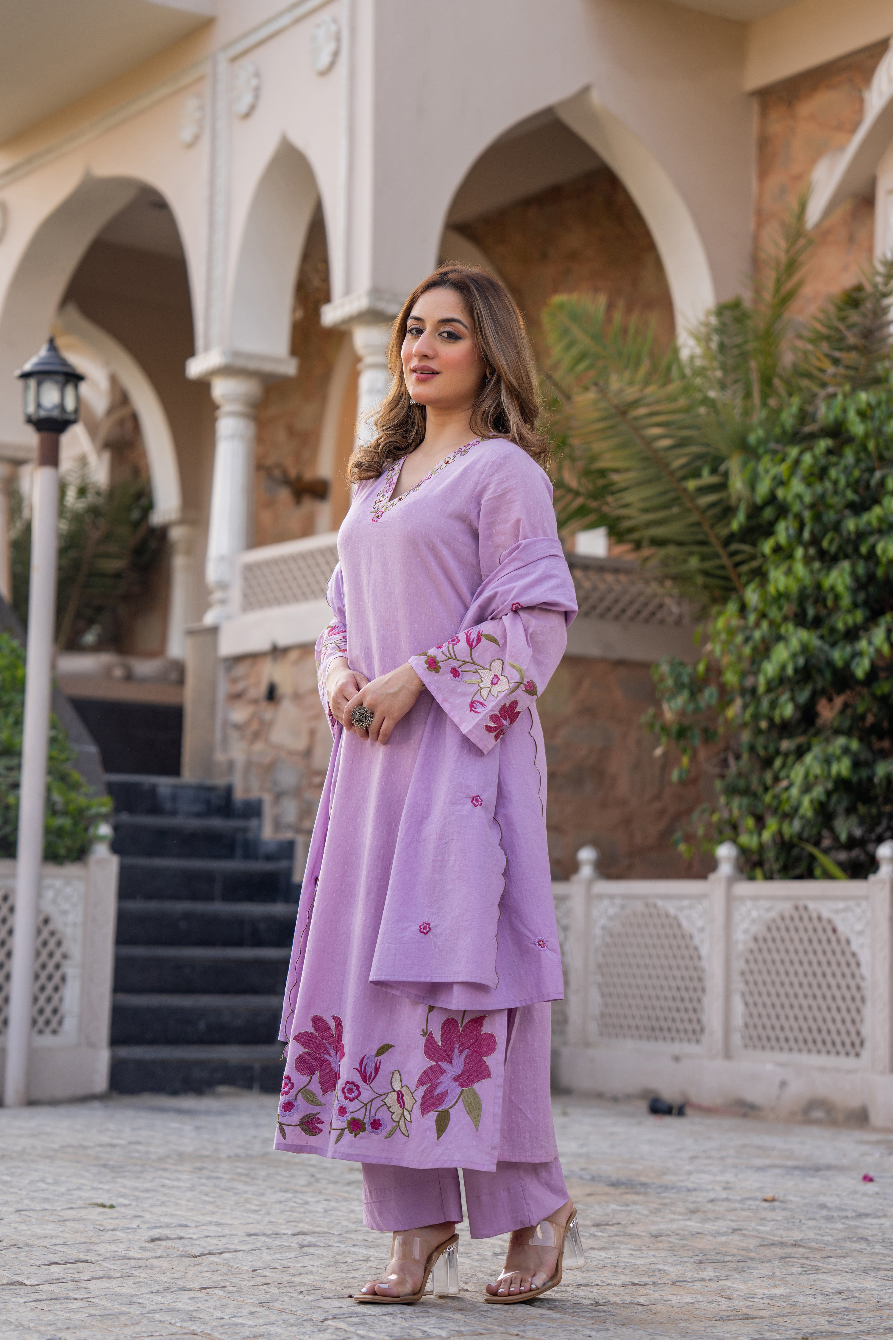 Lilac Blossom Suit Set