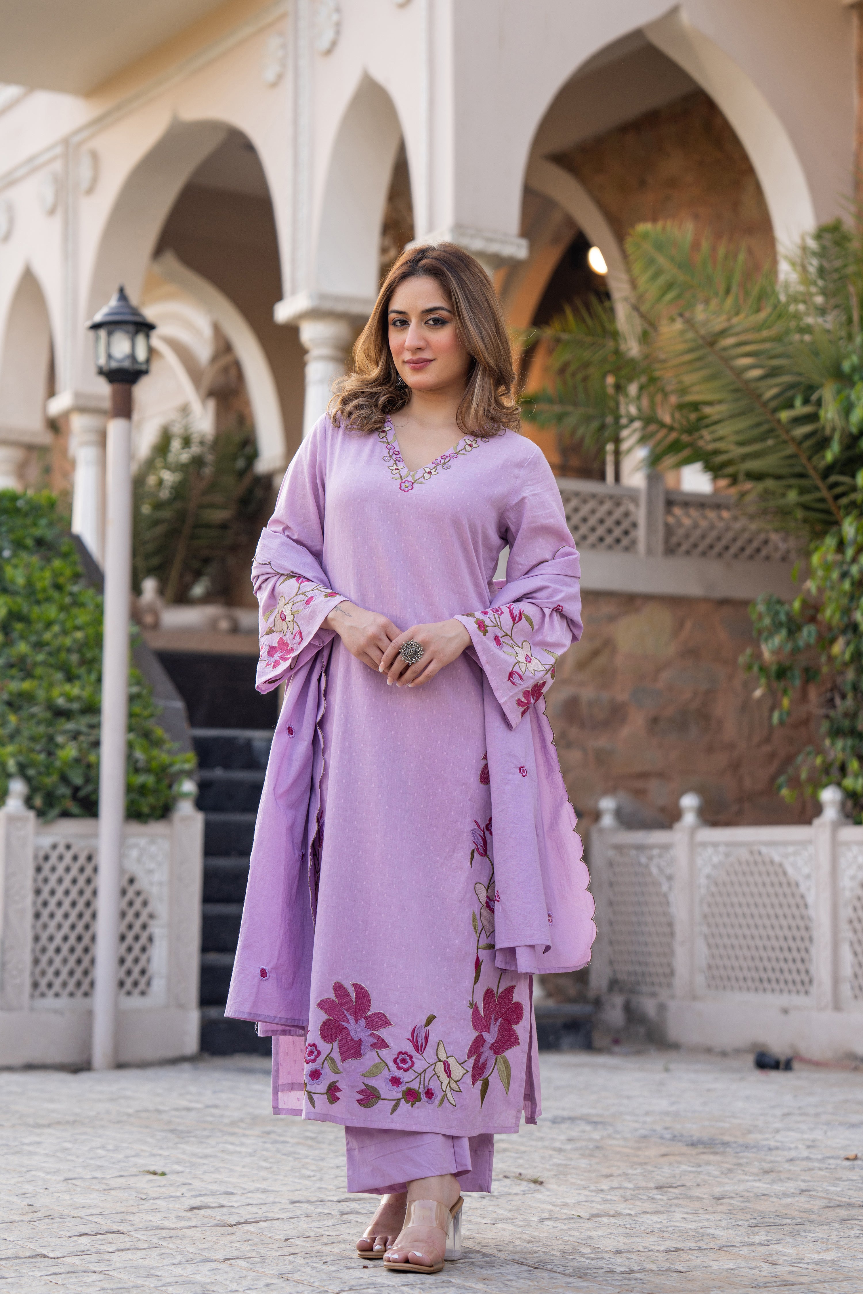 Lilac Blossom Suit Set