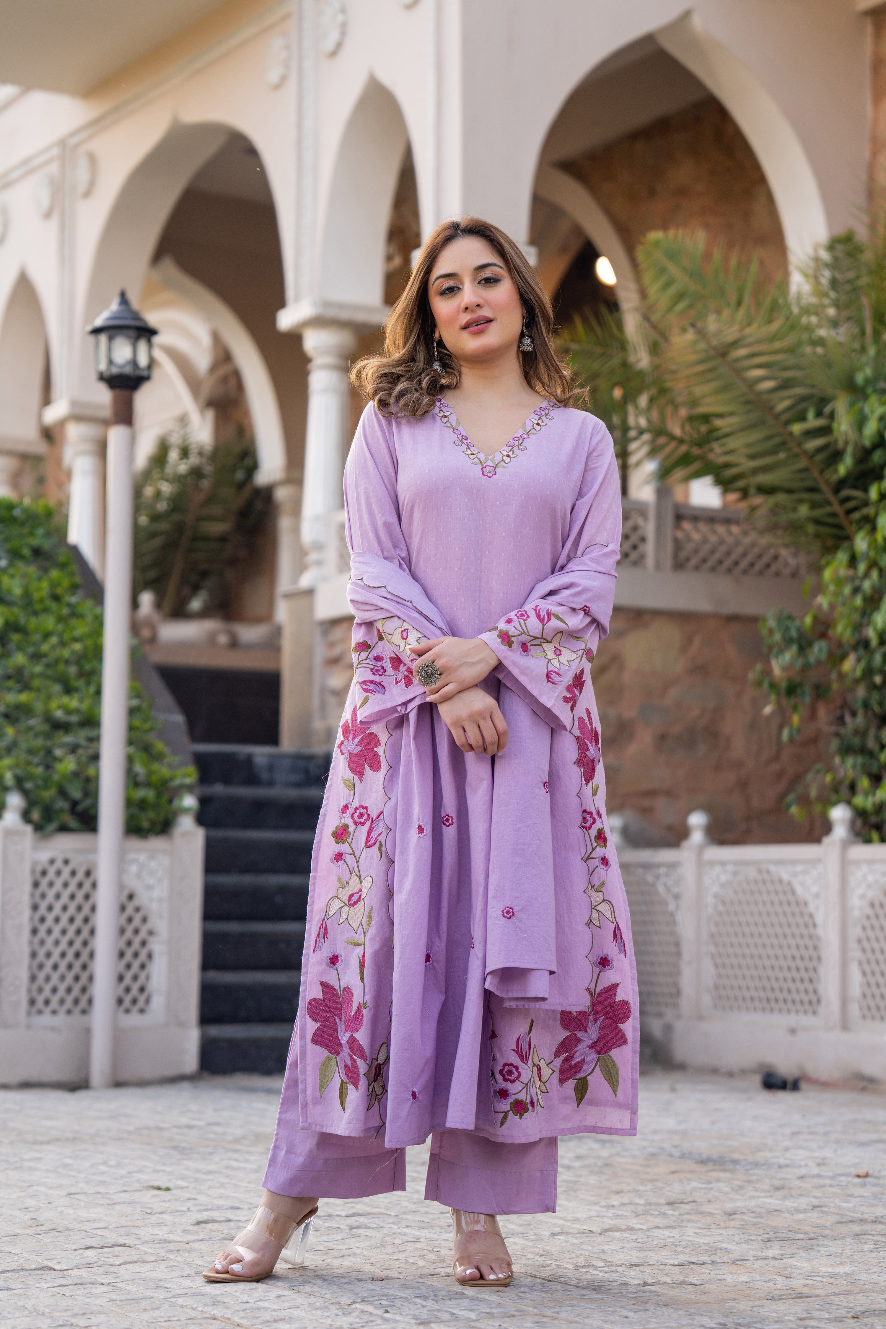 Lilac Blossom Suit Set