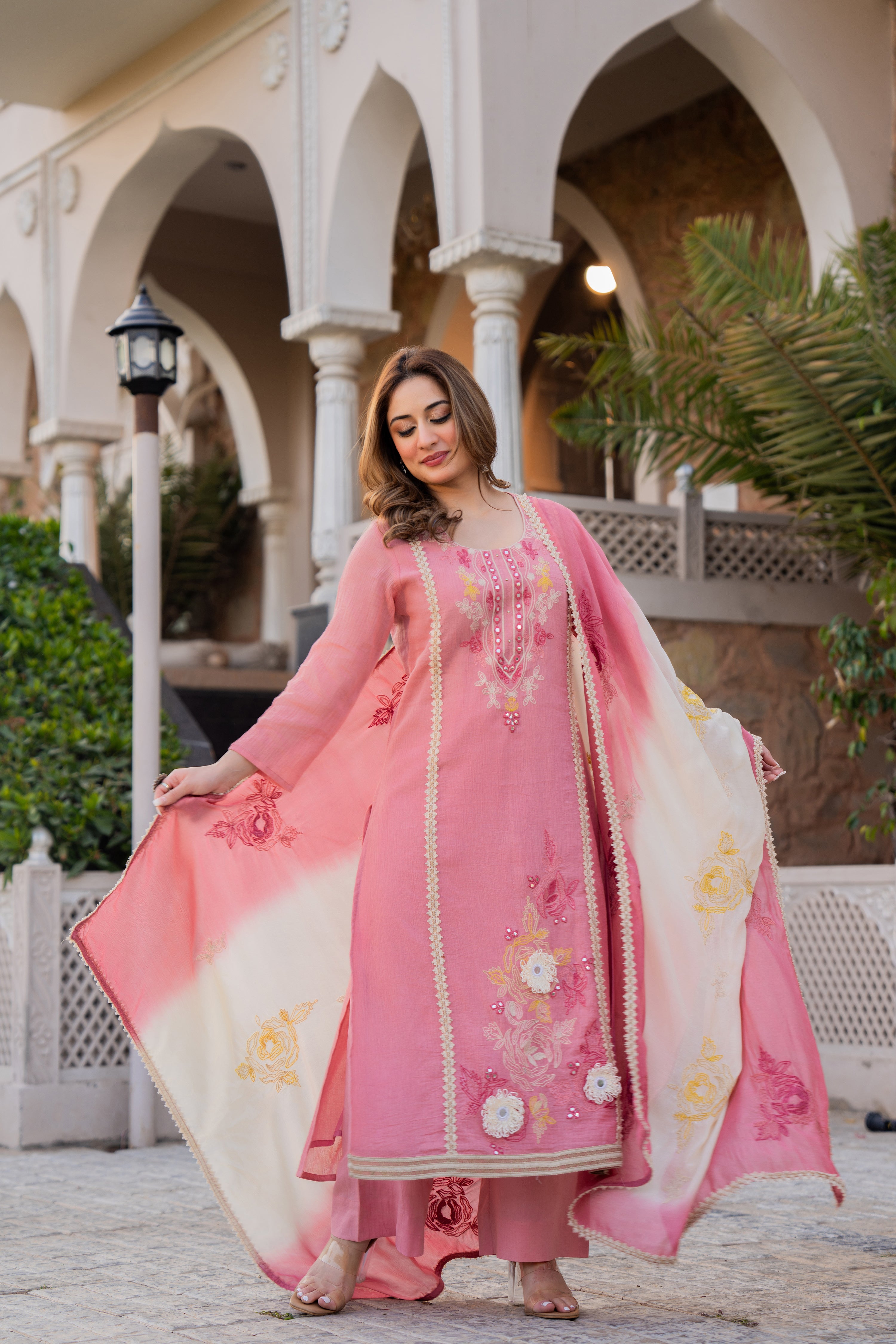 Blush Aura Suit Set