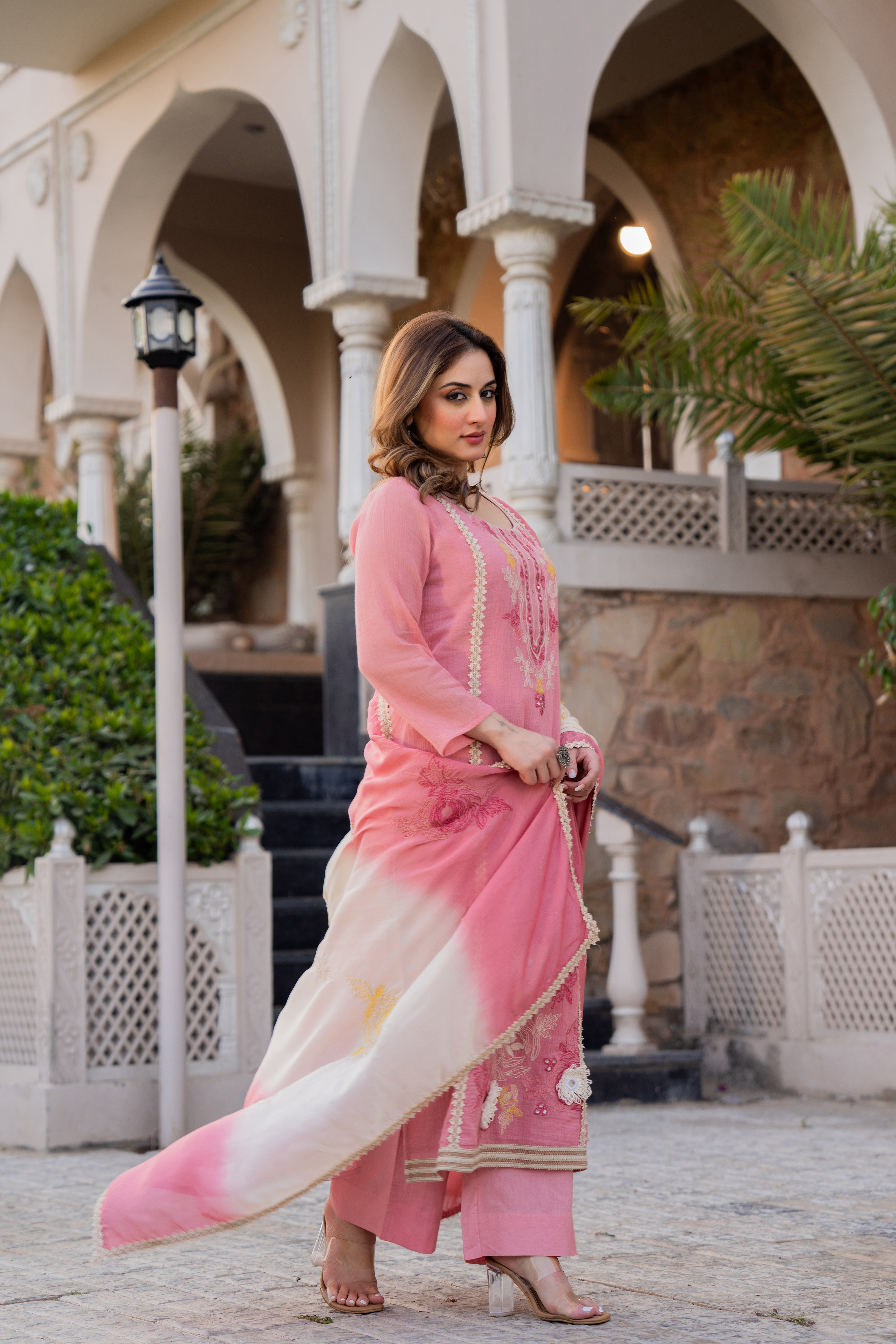 Blush Aura Suit Set