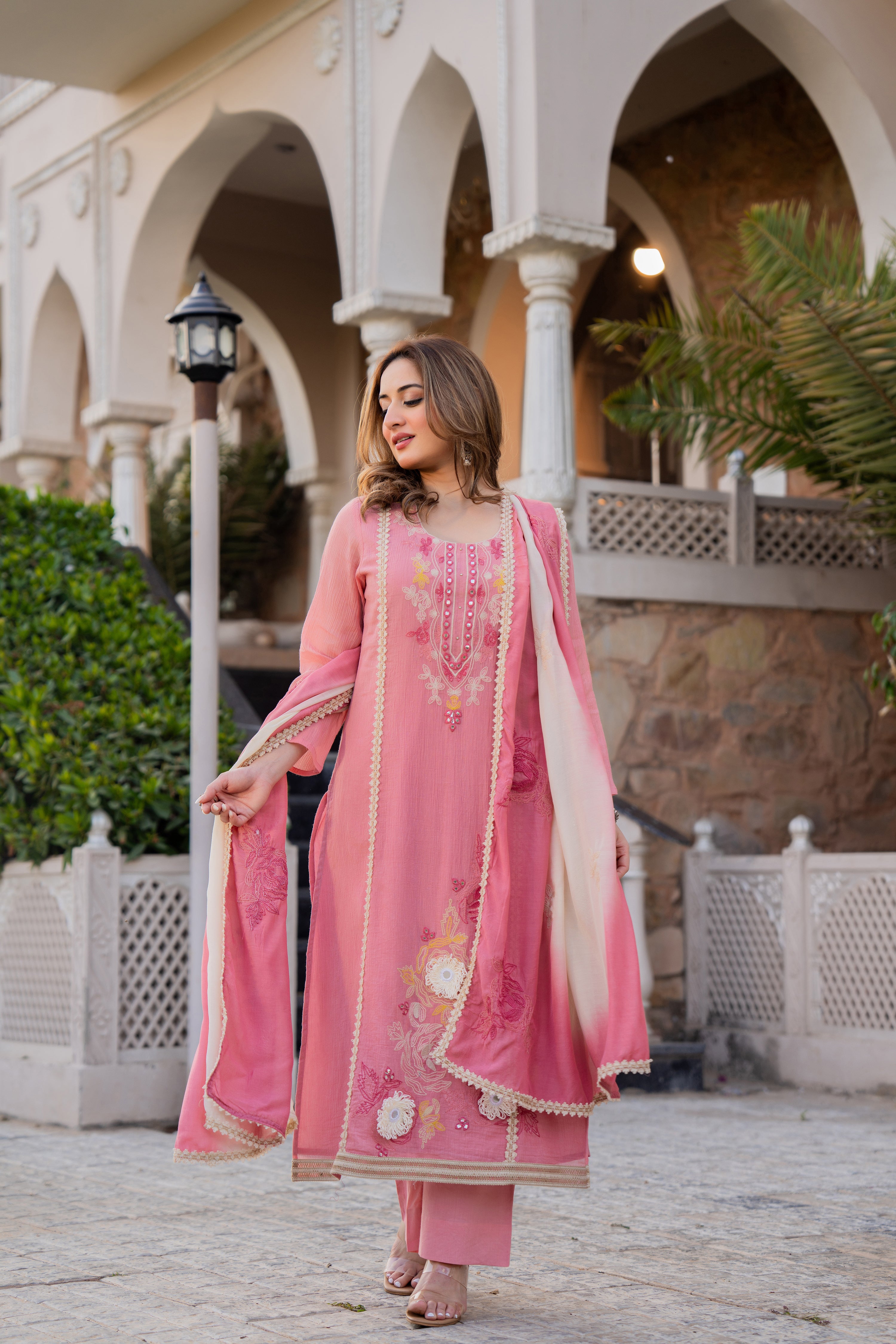 Blush Aura Suit Set