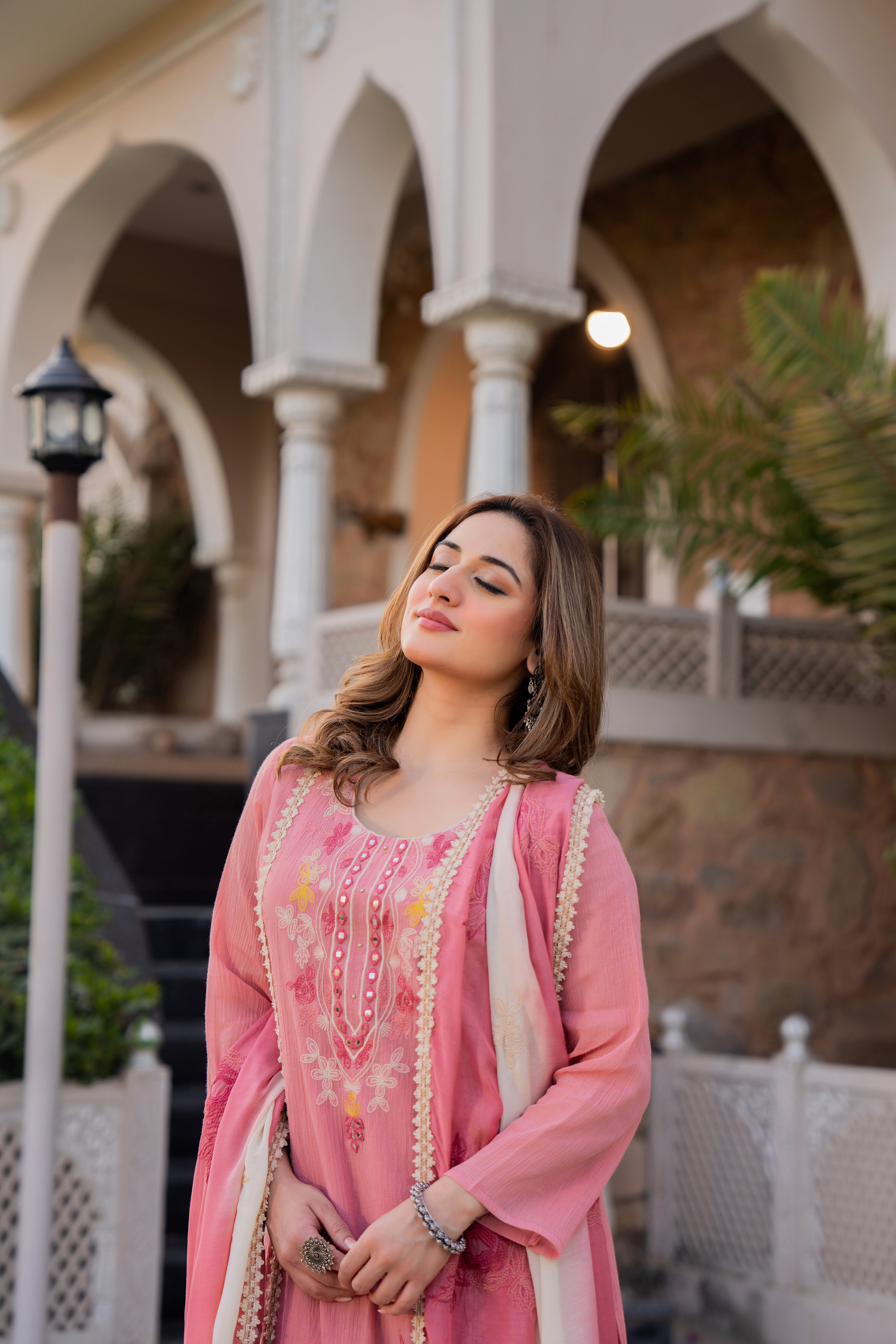 Blush Aura Suit Set