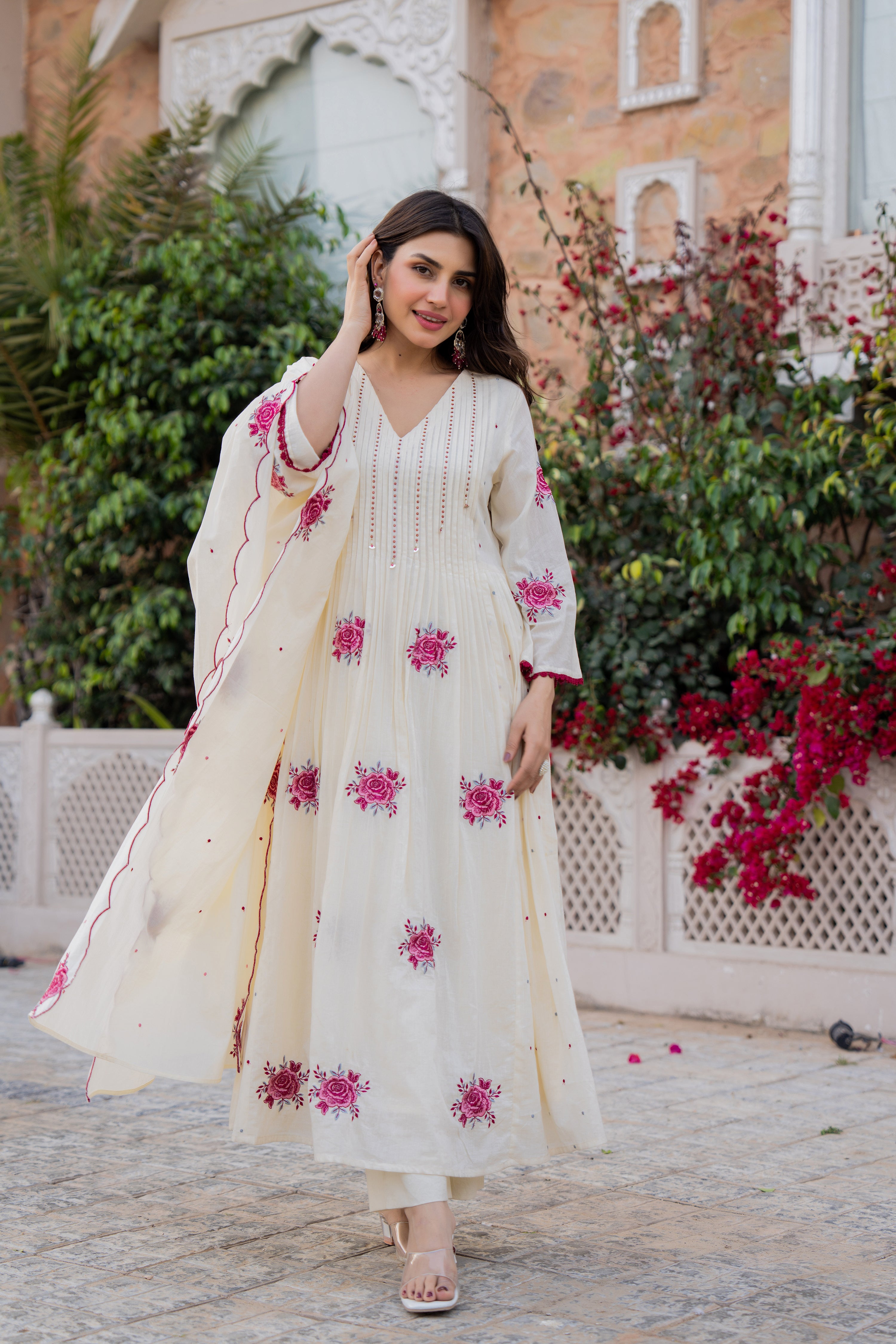 Blooming Pearl Suit Set