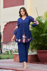 Twilight Blossom Co-ord Set
