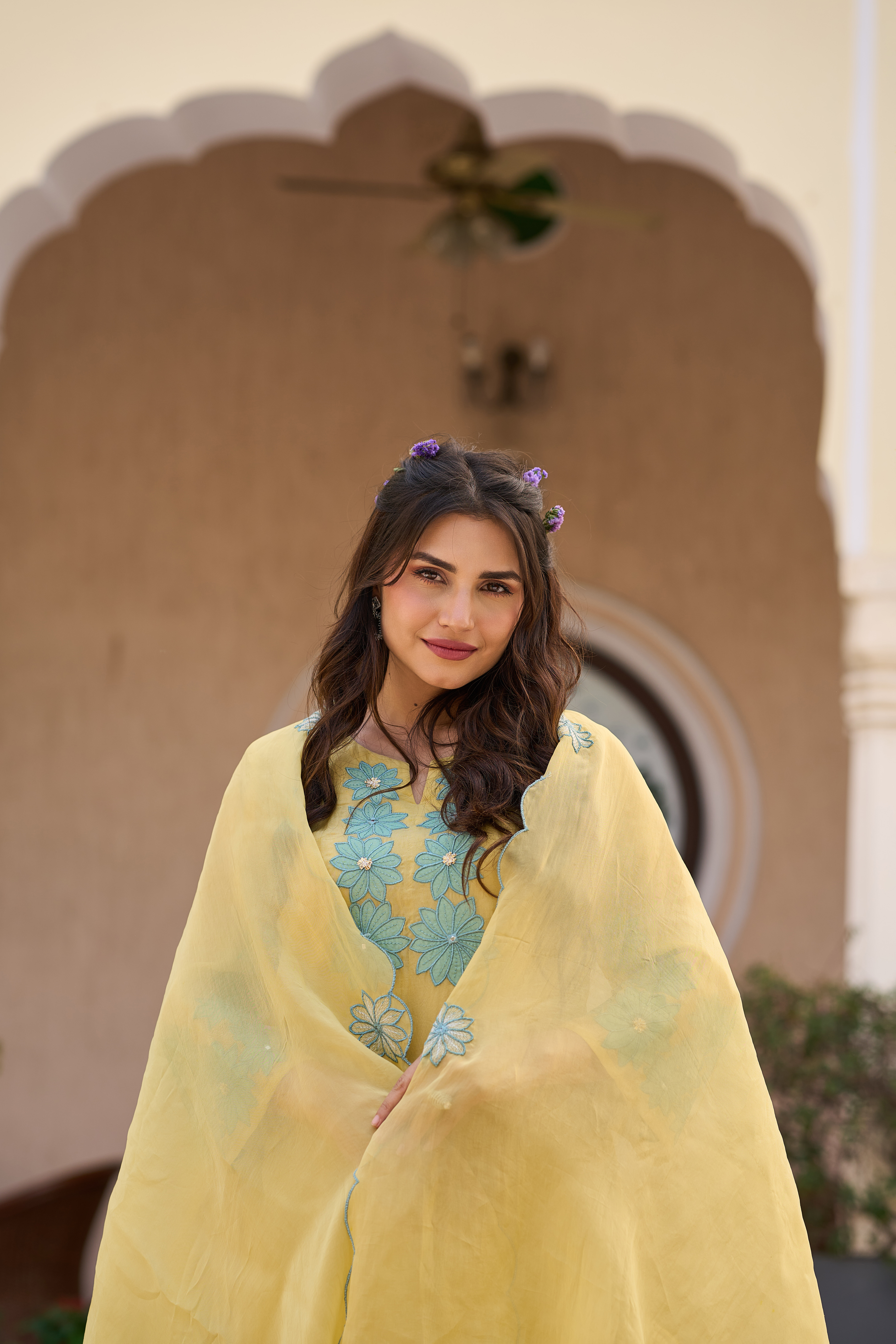 Royal Bloom Suit Set