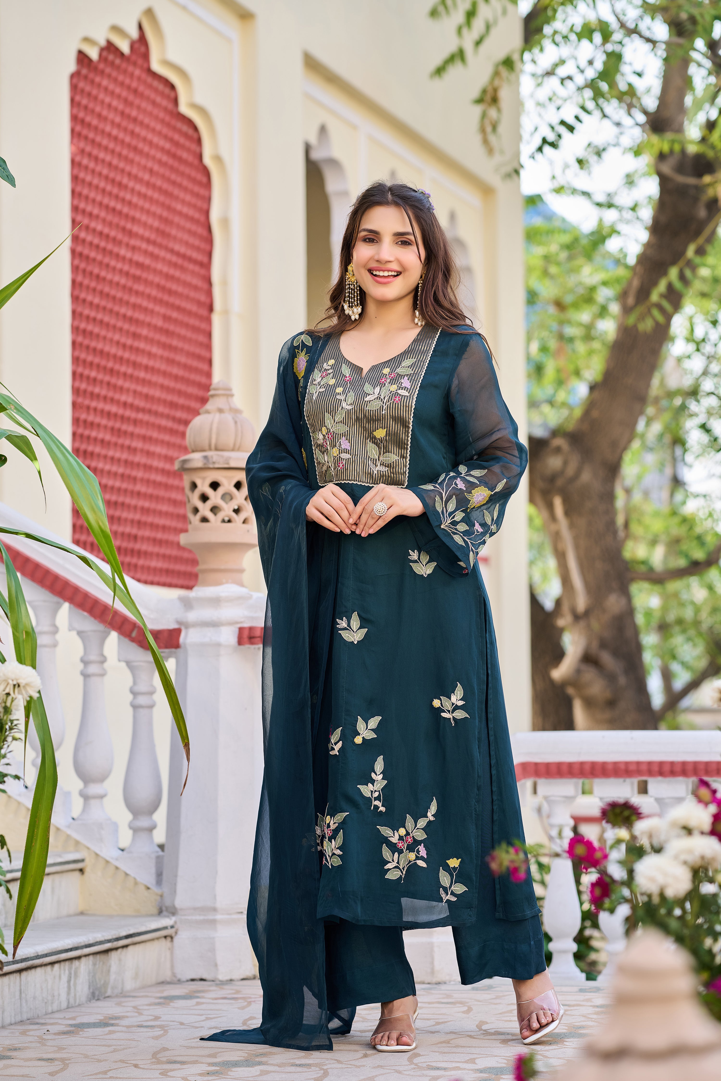 Emerald Grace Suit Set