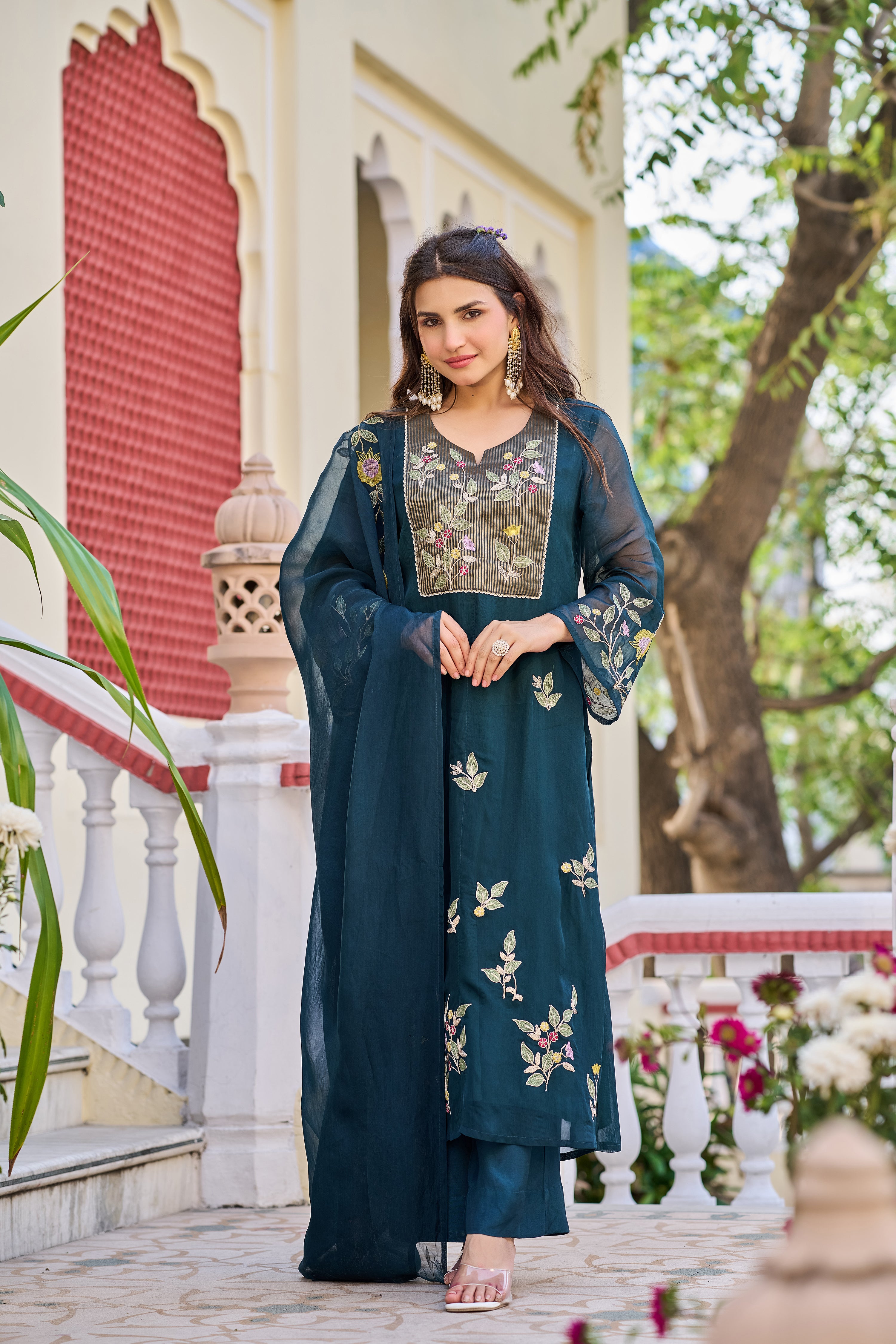 Emerald Grace Suit Set
