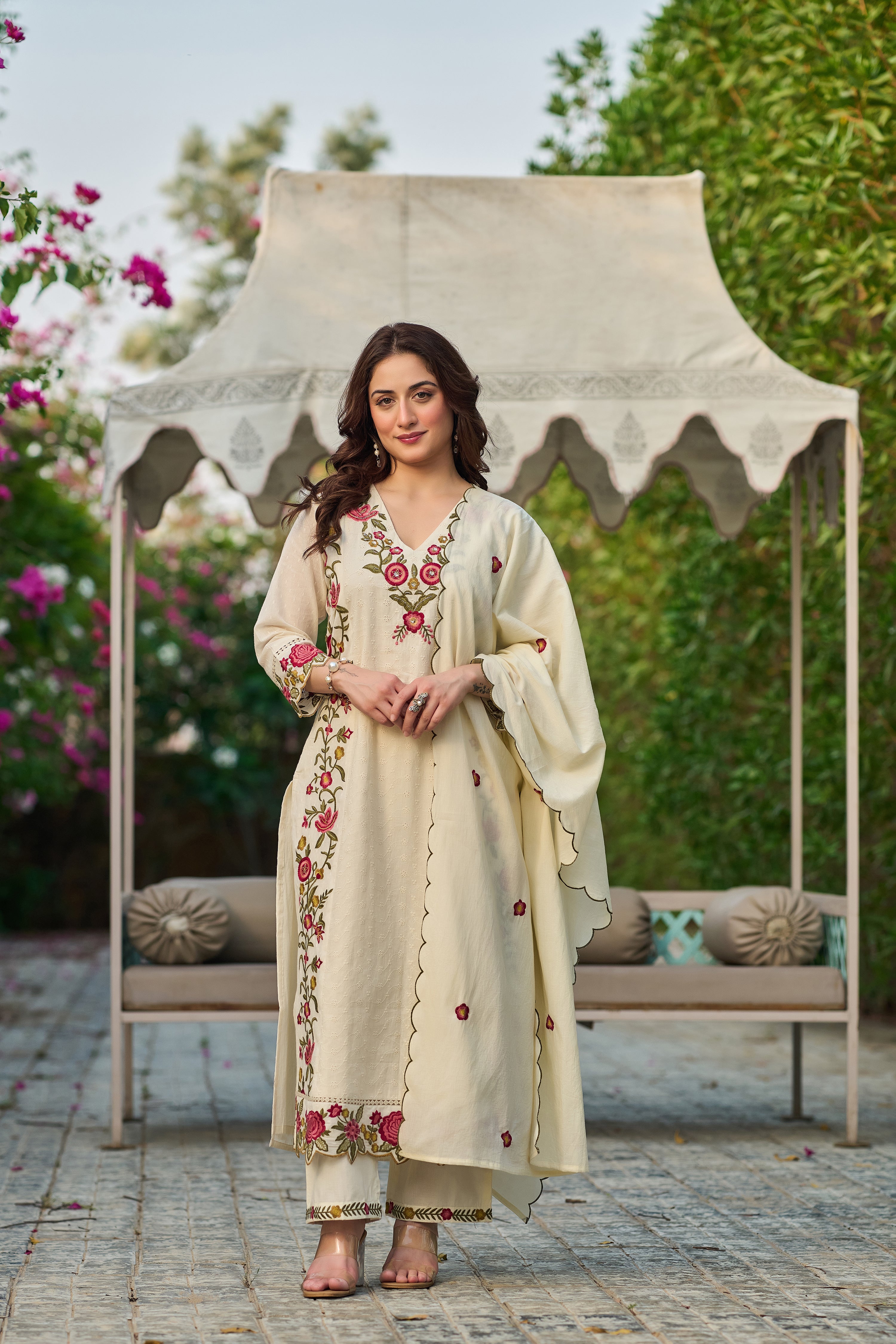 Pearl Blossom Suit Set