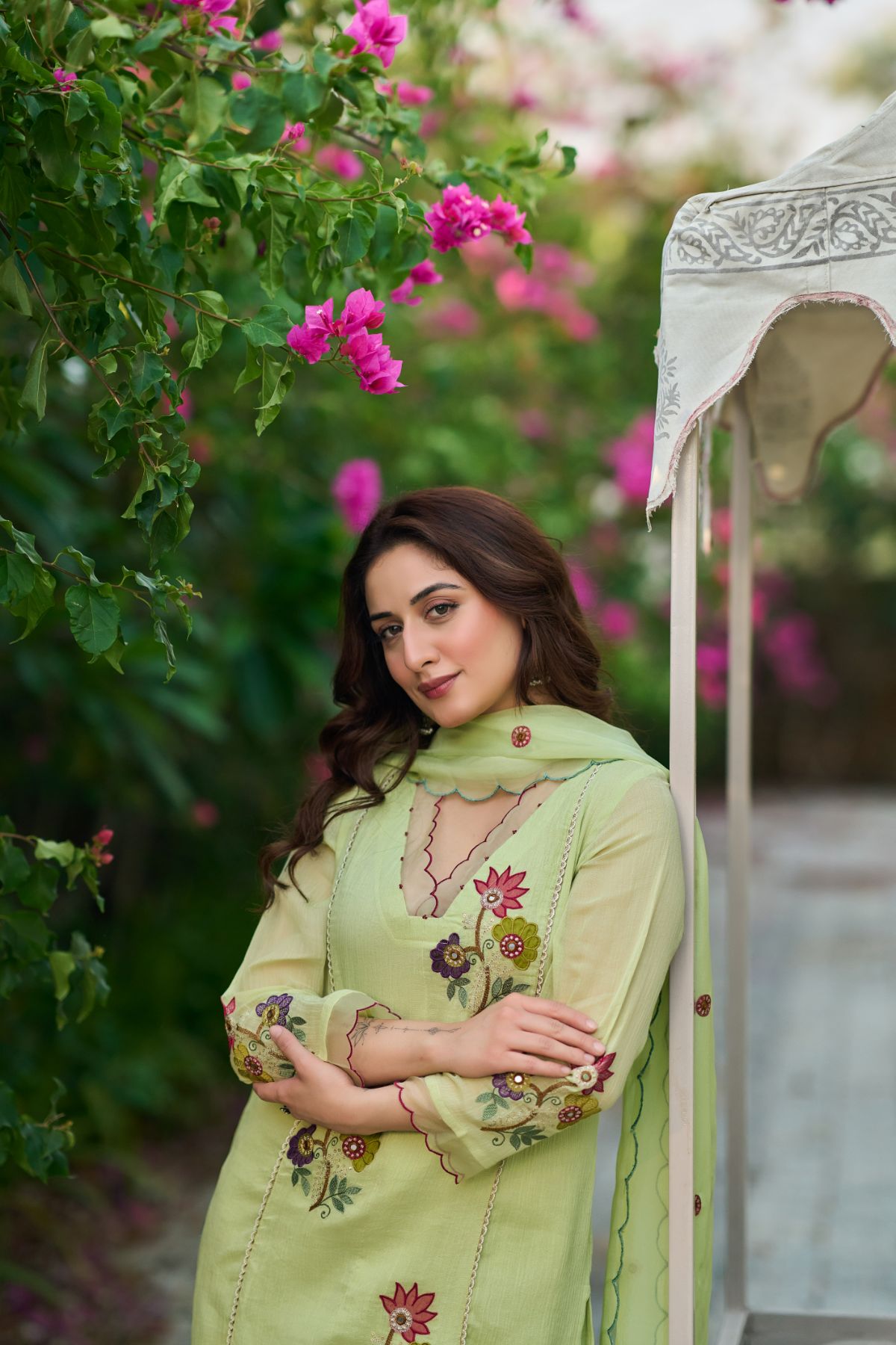 Pistachio Green Suit Set