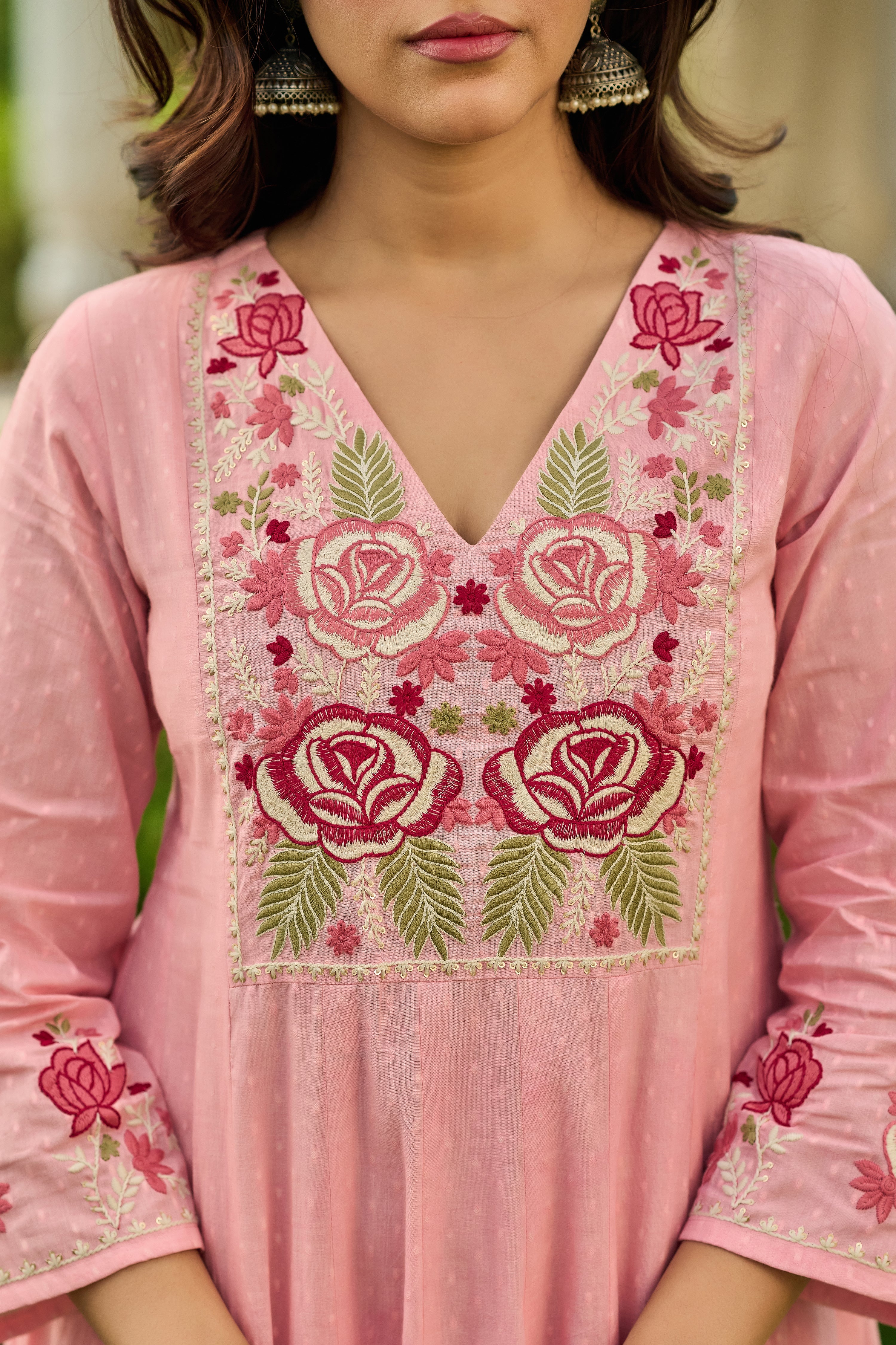 Pink Bloom Suit Set