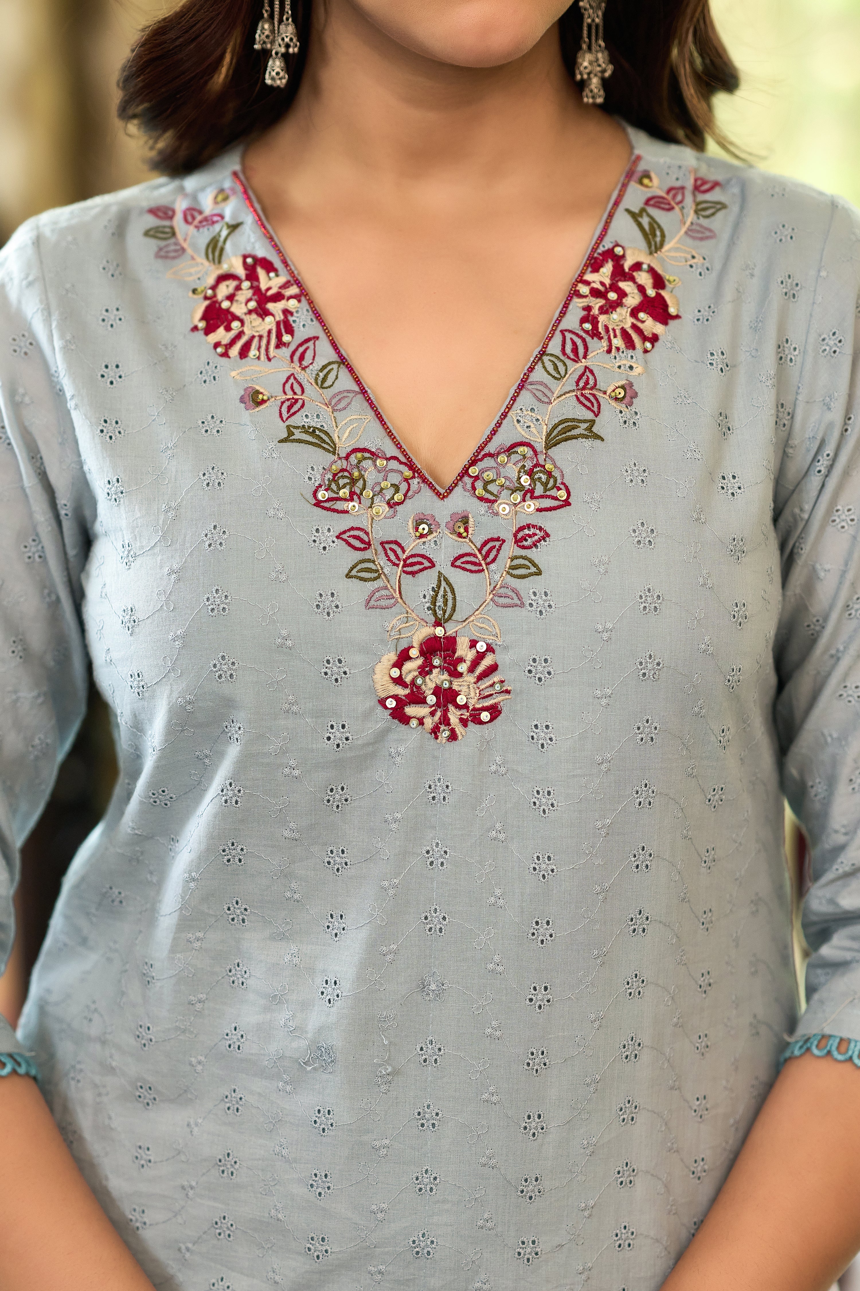 Floral Whisper Suit Set