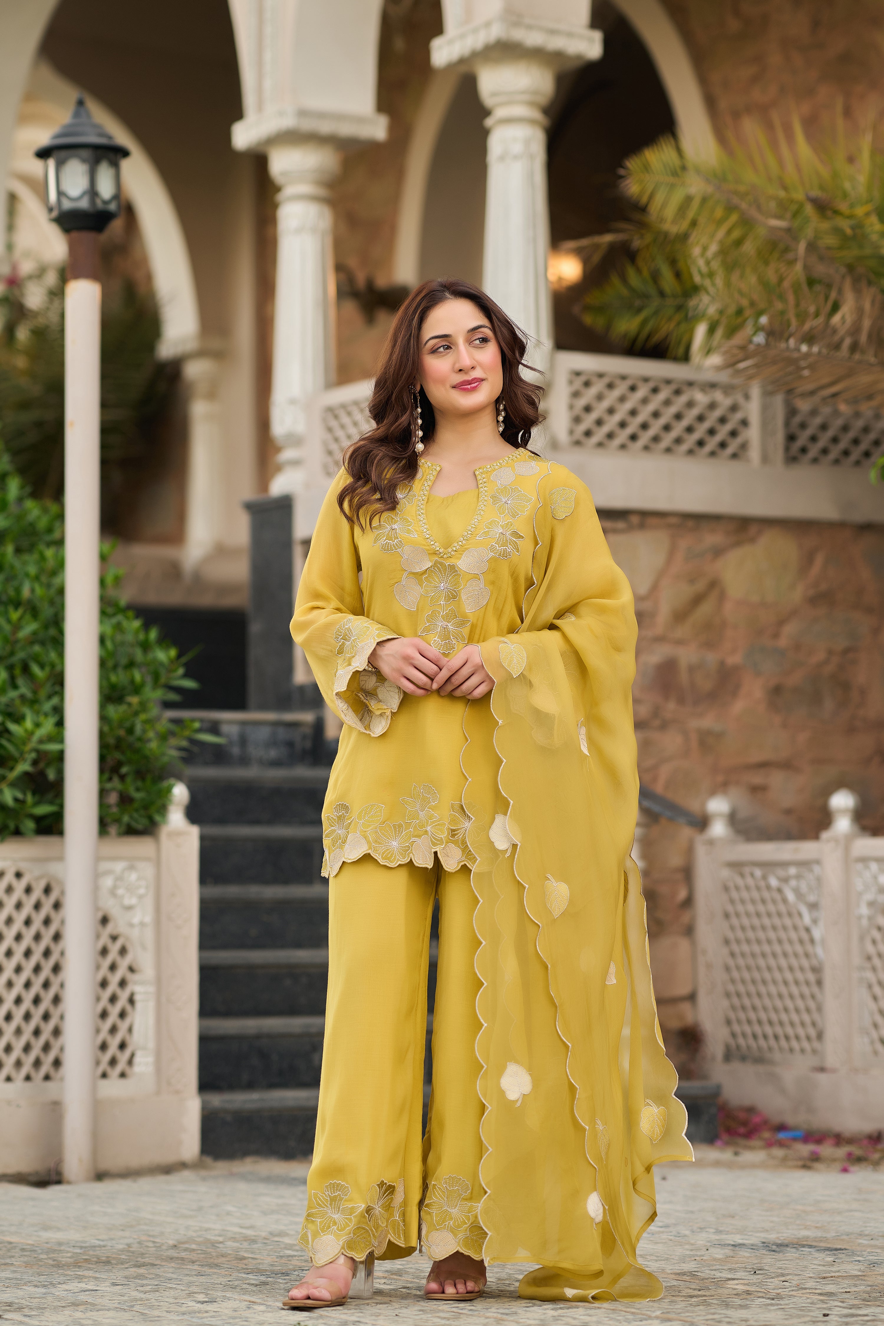 Golden Aura Suit Set