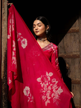 Gulaabi Straight suit Set