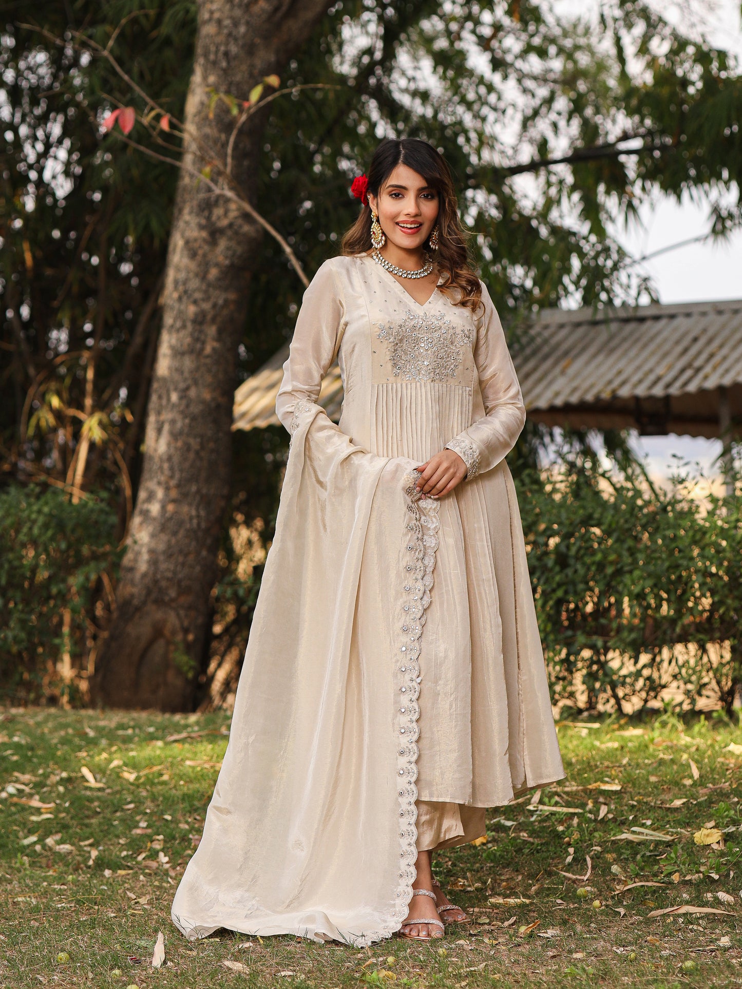 Pearl Ivory Kurta Set