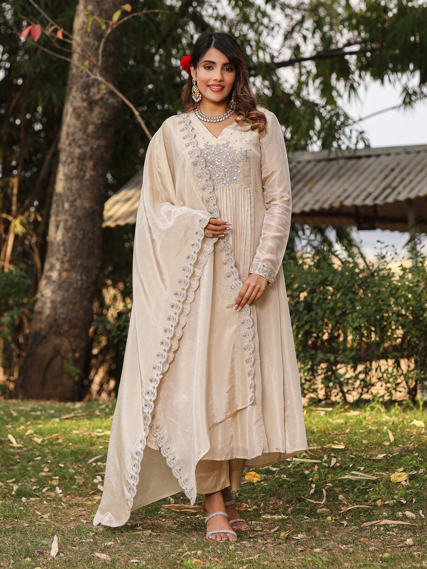 Pearl Ivory Kurta Set