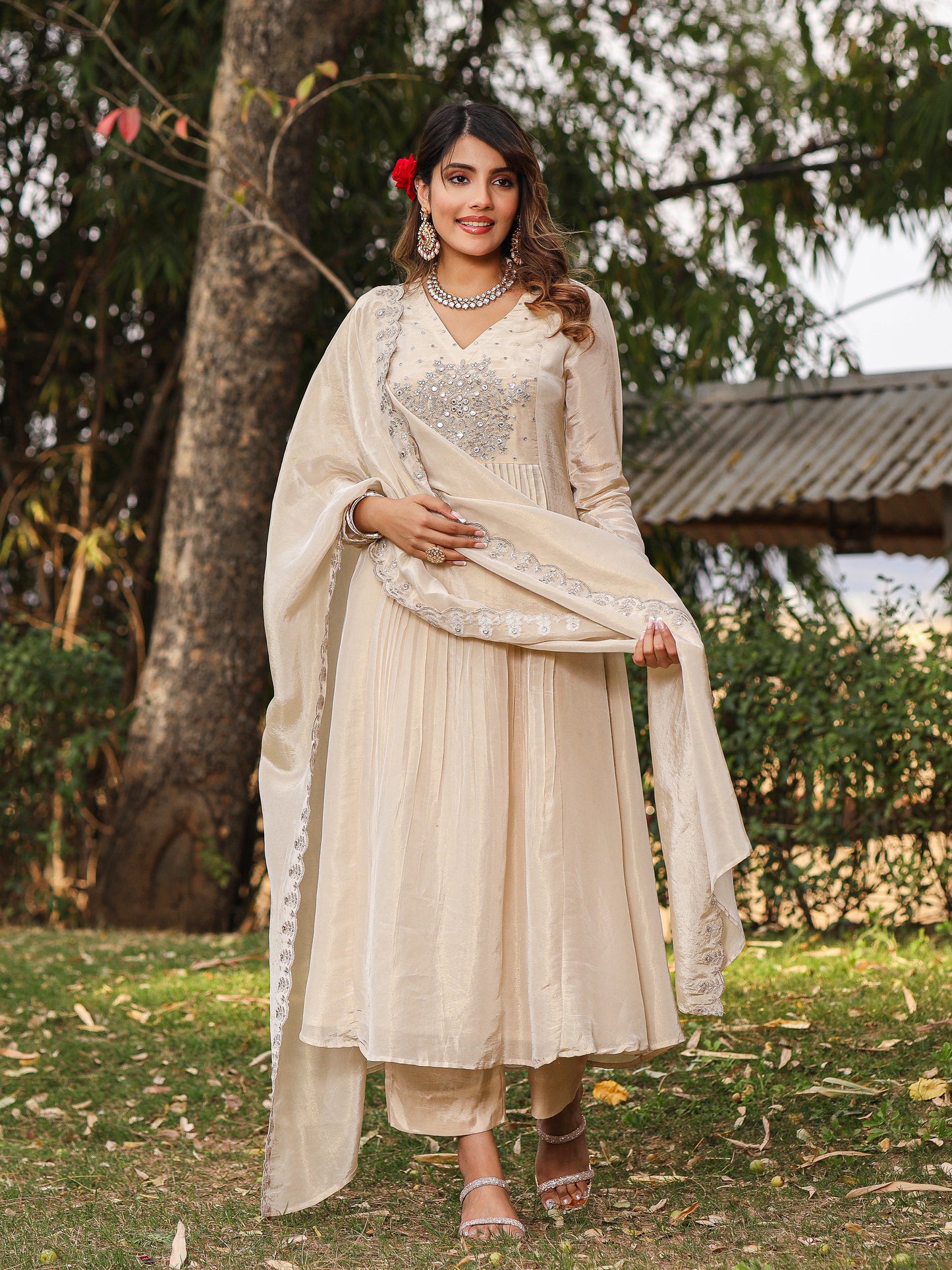 Pearl Ivory Kurta Set