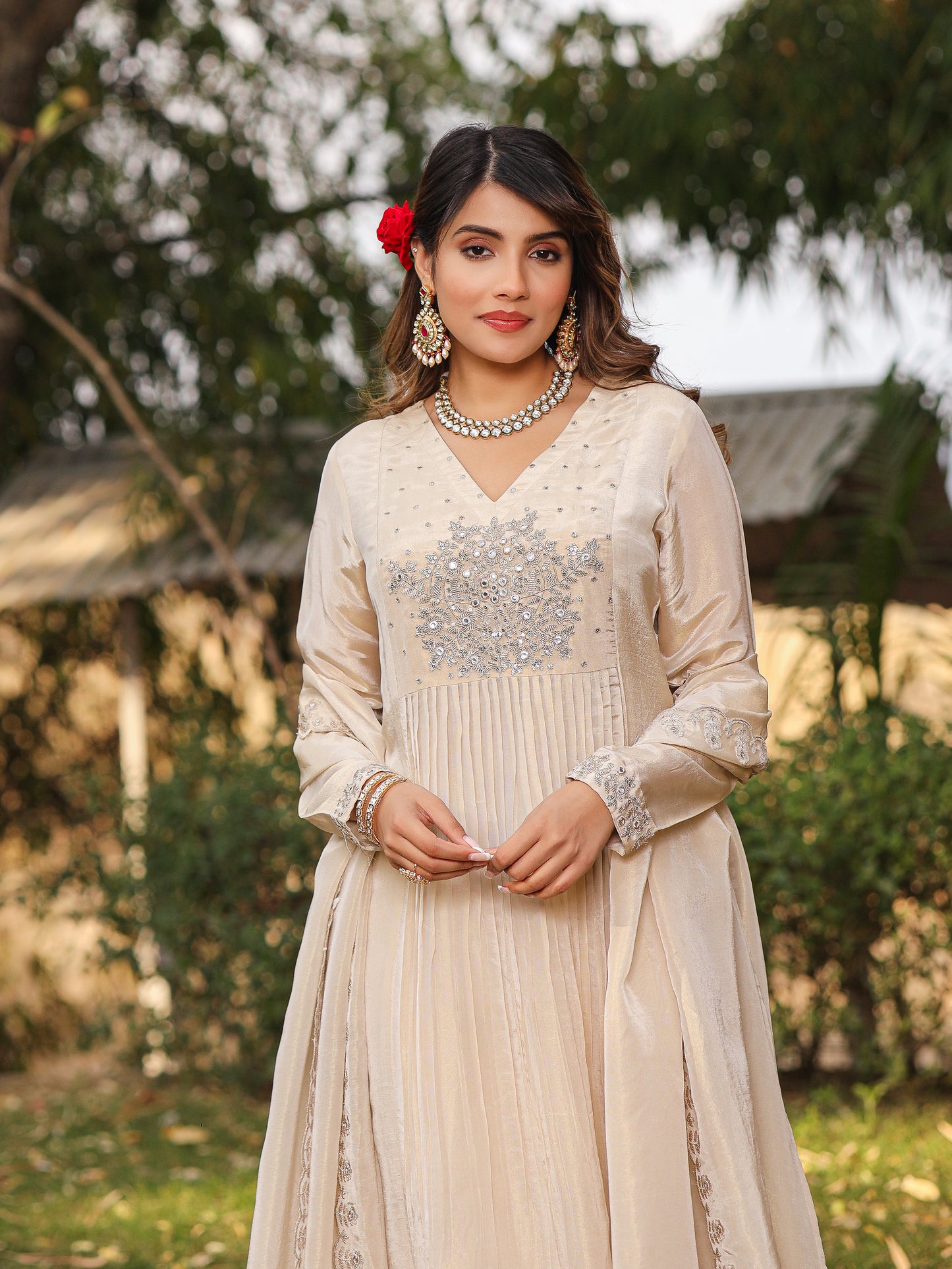 Pearl Ivory Kurta Set