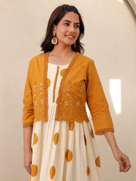 Yellow Polka Dot Dress