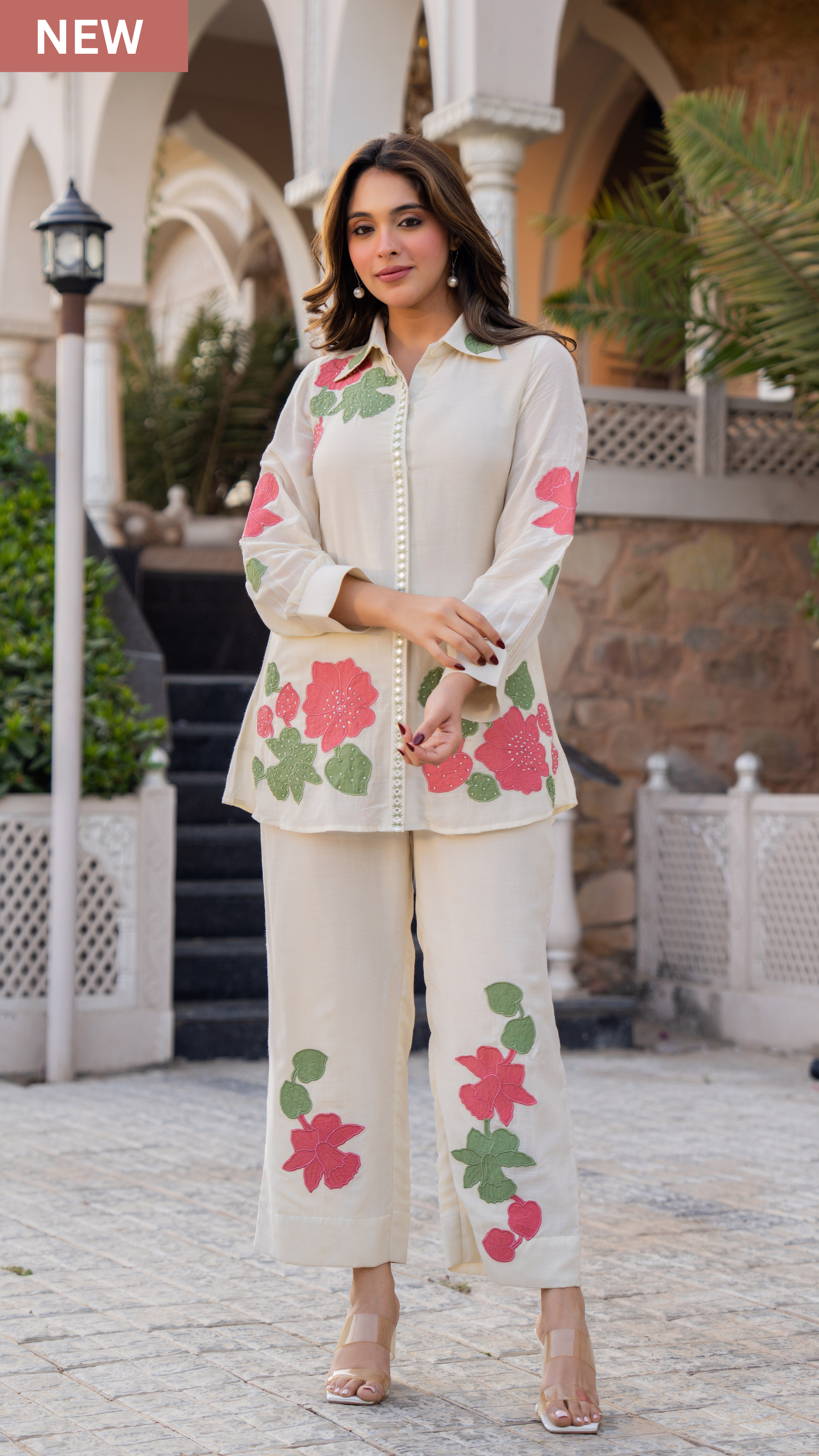 Ivory Blossom Co-ord Set