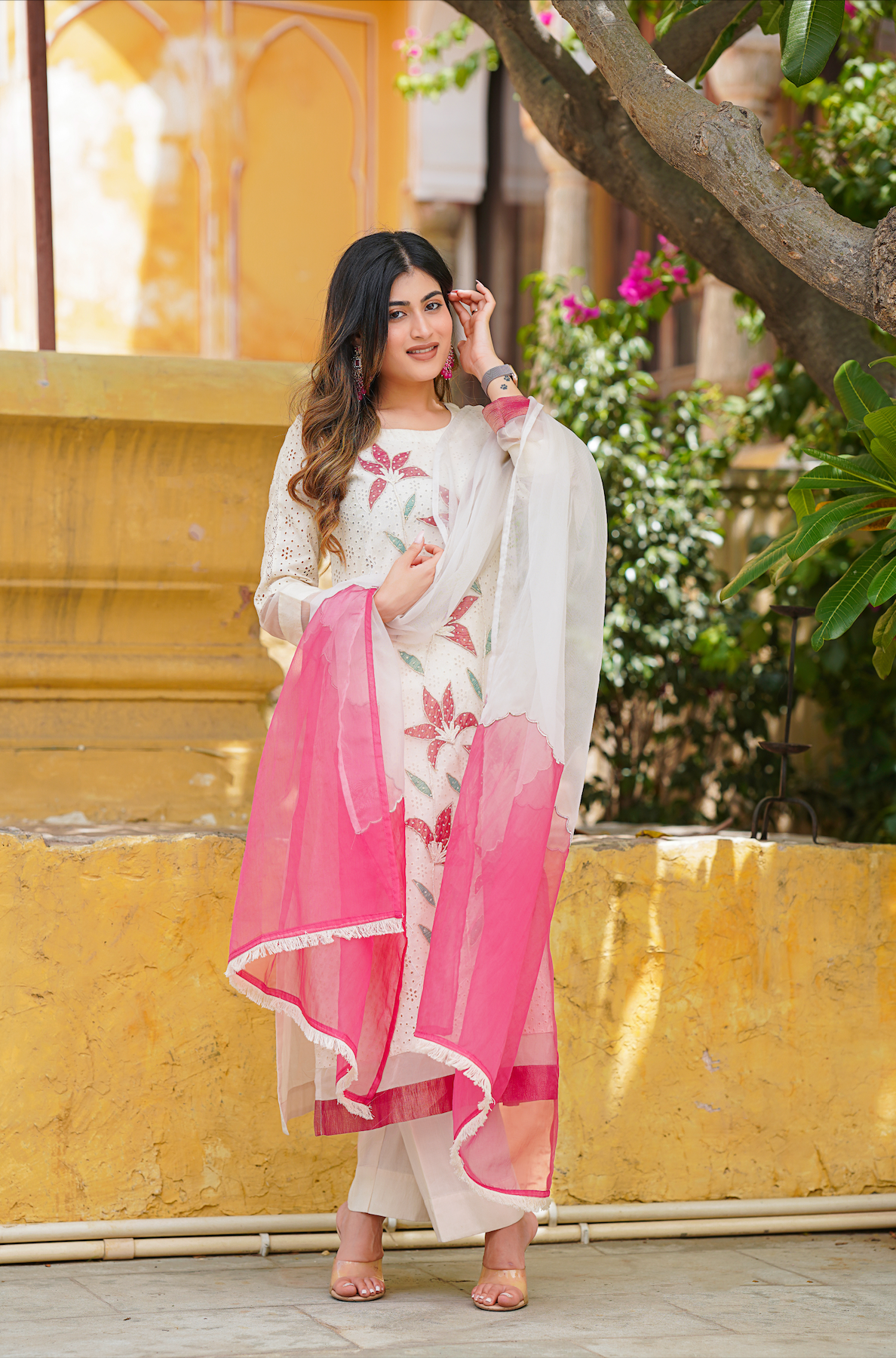 Pale Pink Suit Set