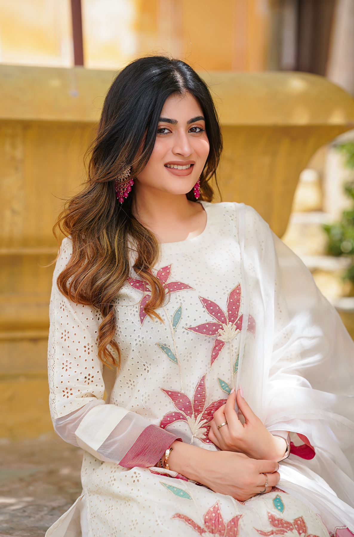 Pale Pink Suit Set
