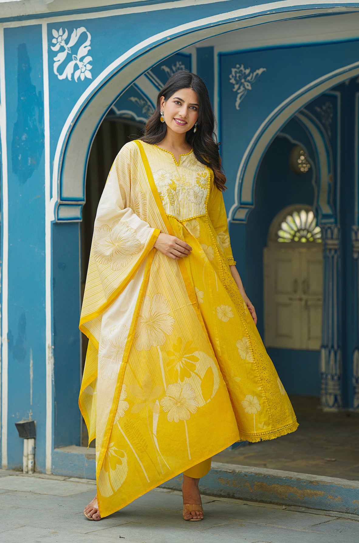 Tuscan Sun Yellow Suit Set
