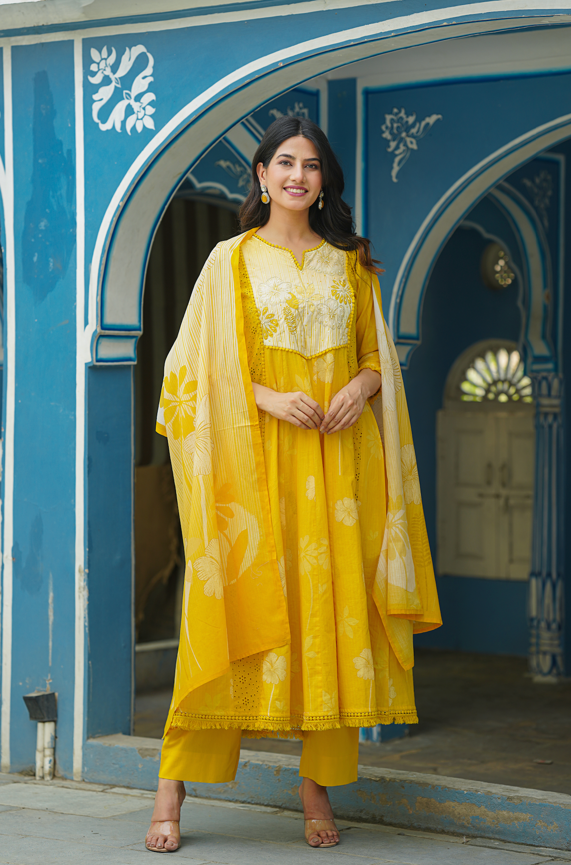 Tuscan Sun Yellow Suit Set