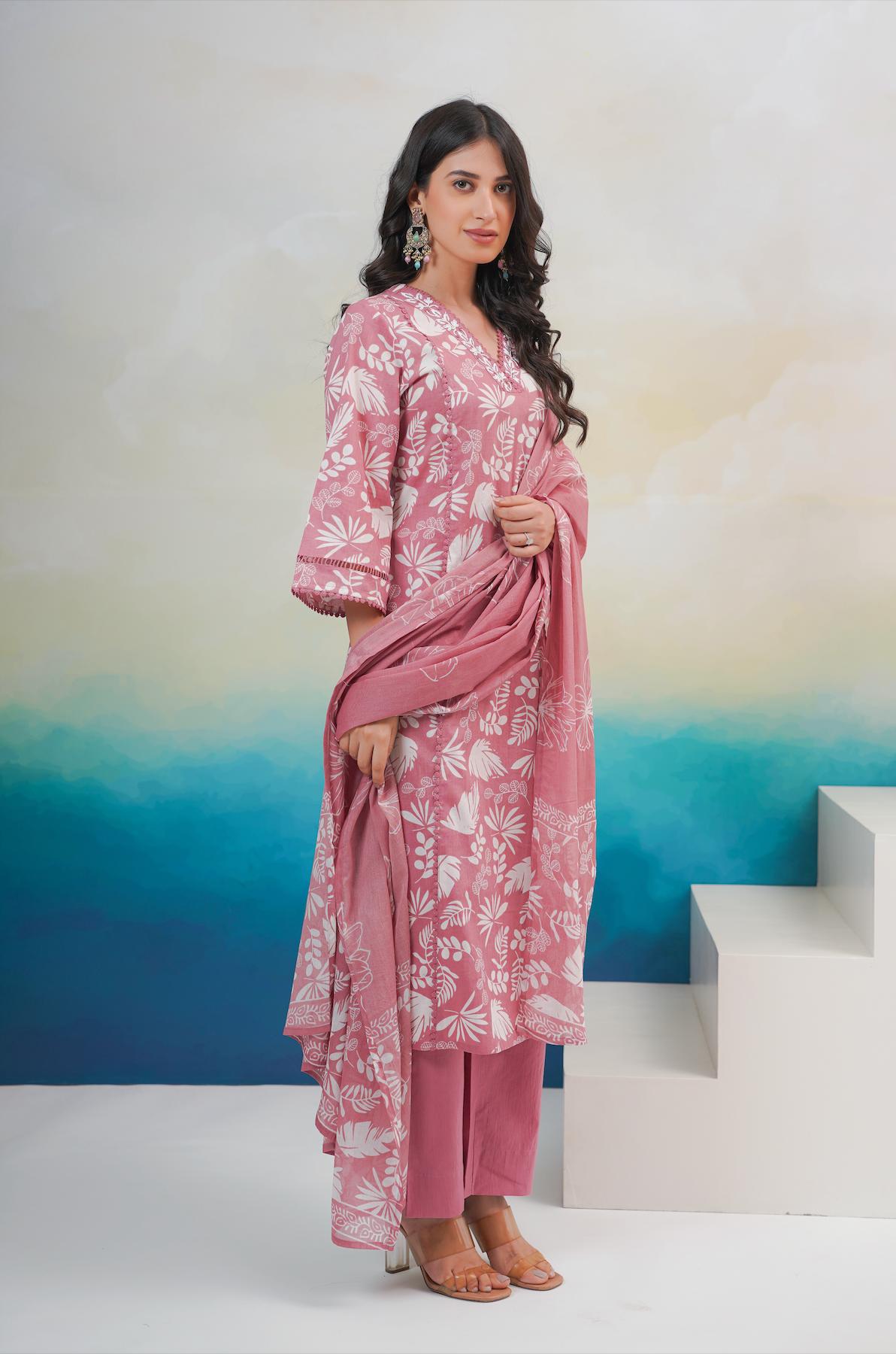Dark Pink Suit Set
